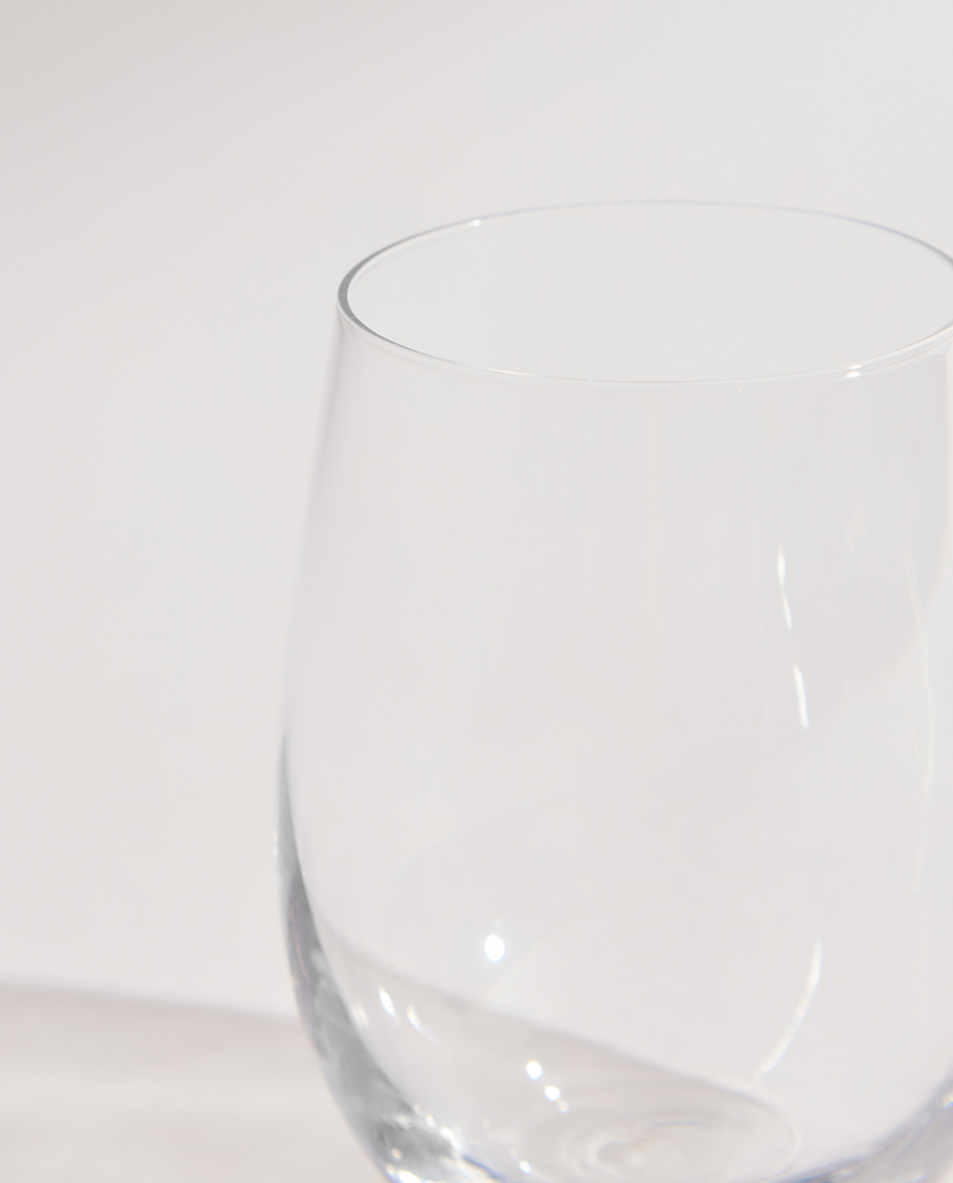 Set de 4 vasos de agua Óvalo Transparente-2