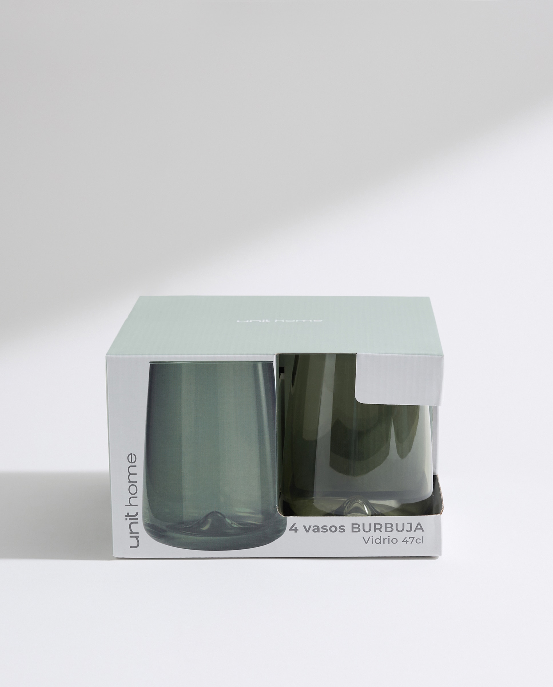 Set de 4 vasos color Burbuja Verde-4