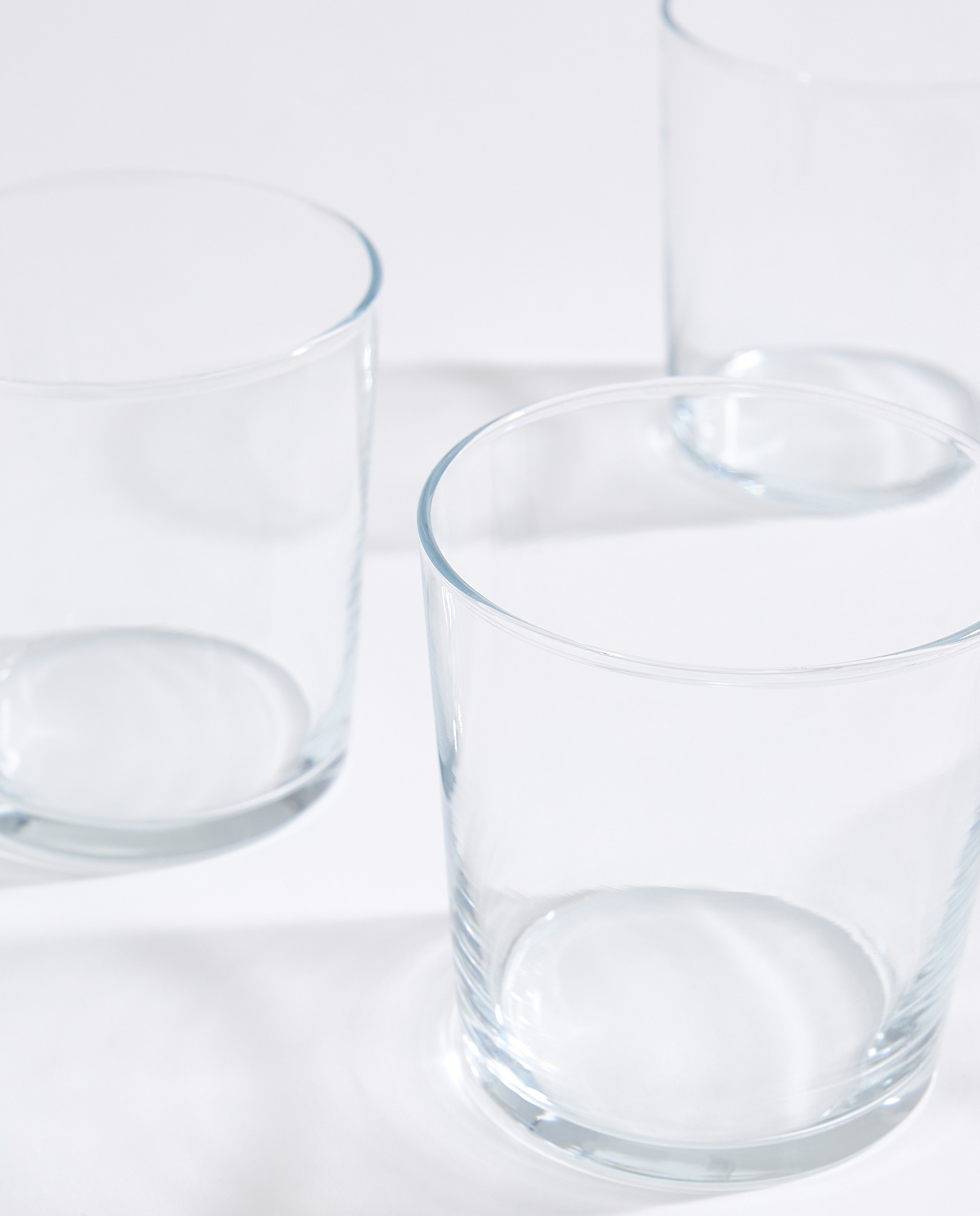 Set de 4 vasos de pinta Sella Transparente-2