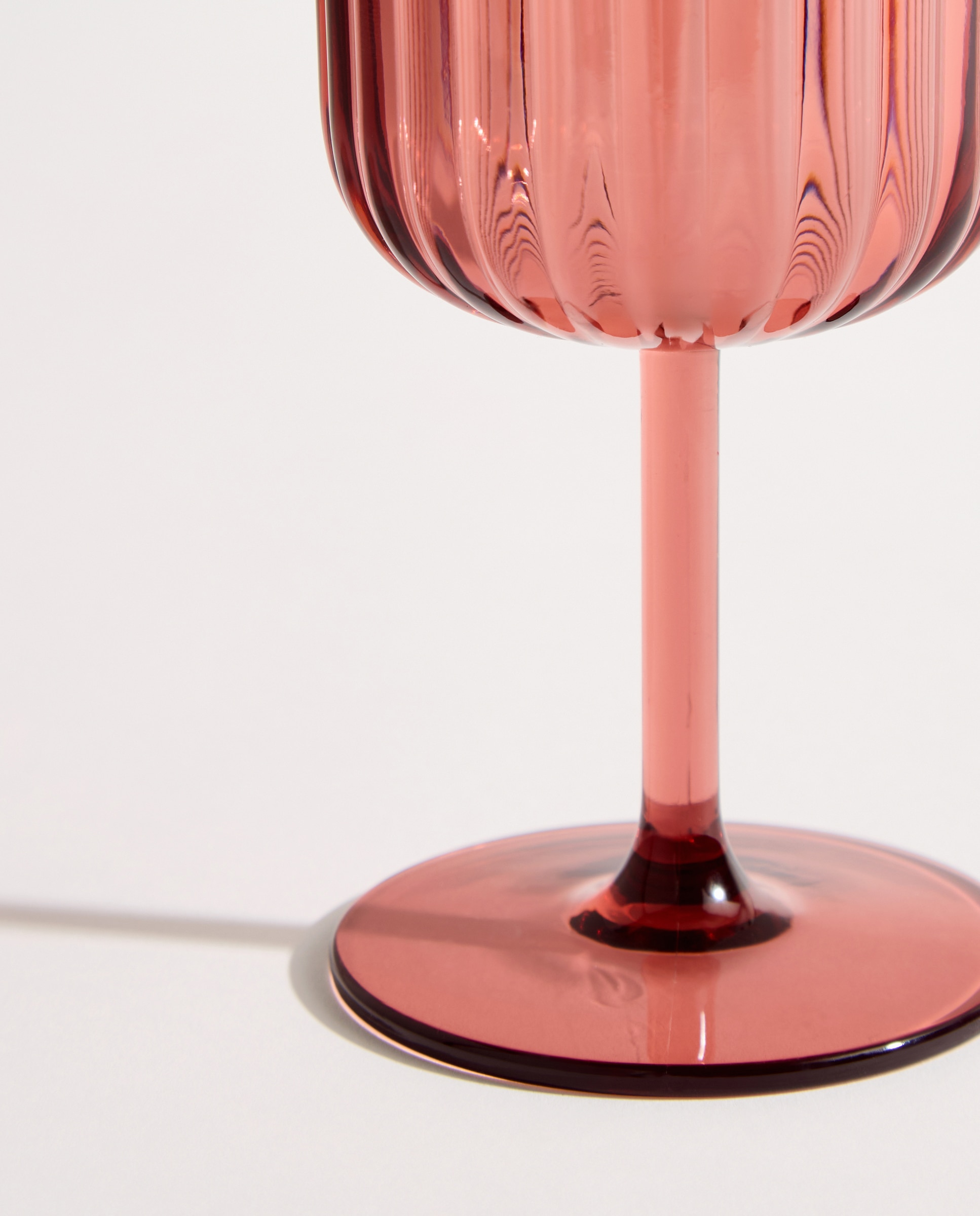 Vaso alto acrílico Tulip Rosa-3