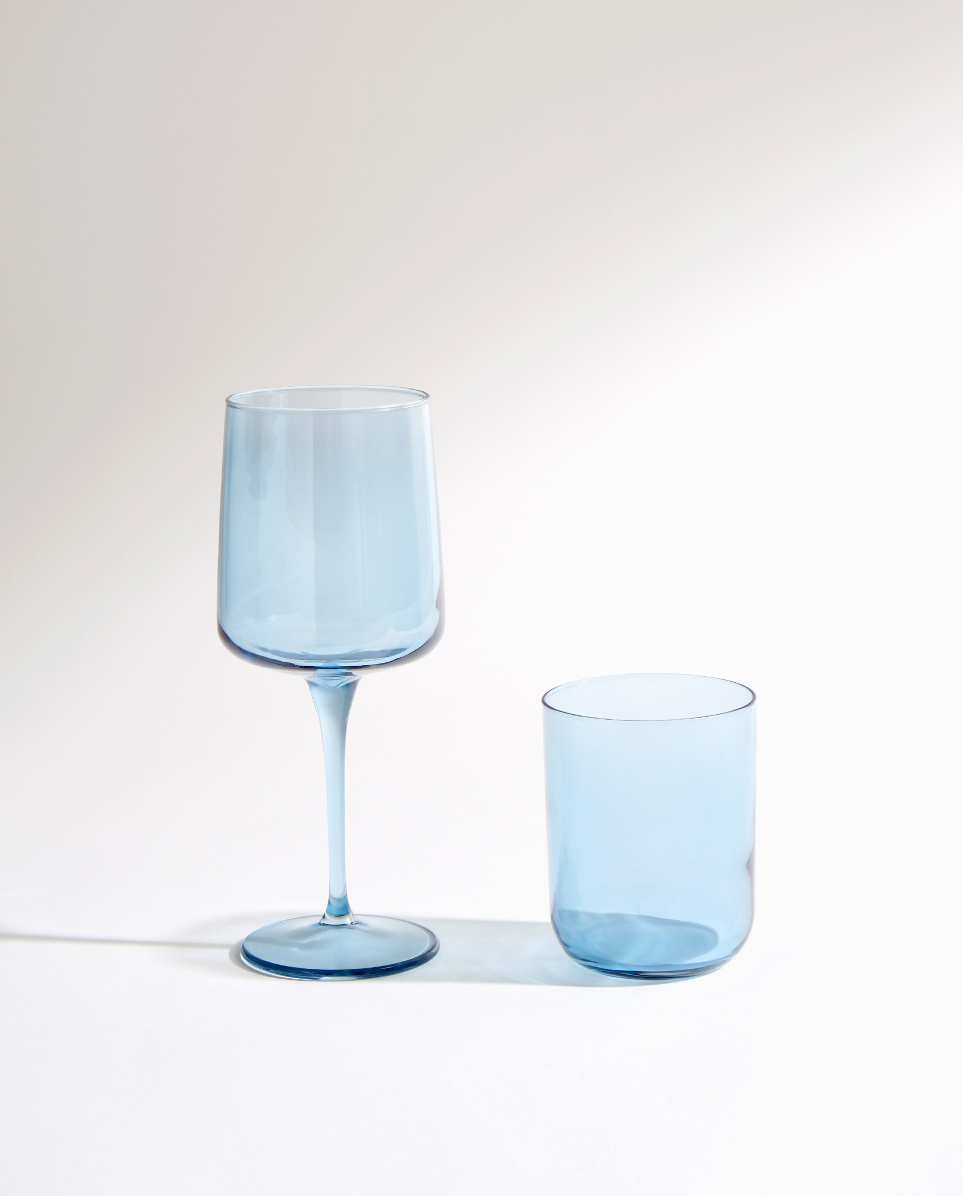Set de 4 copas de vino Ágata Azul-4