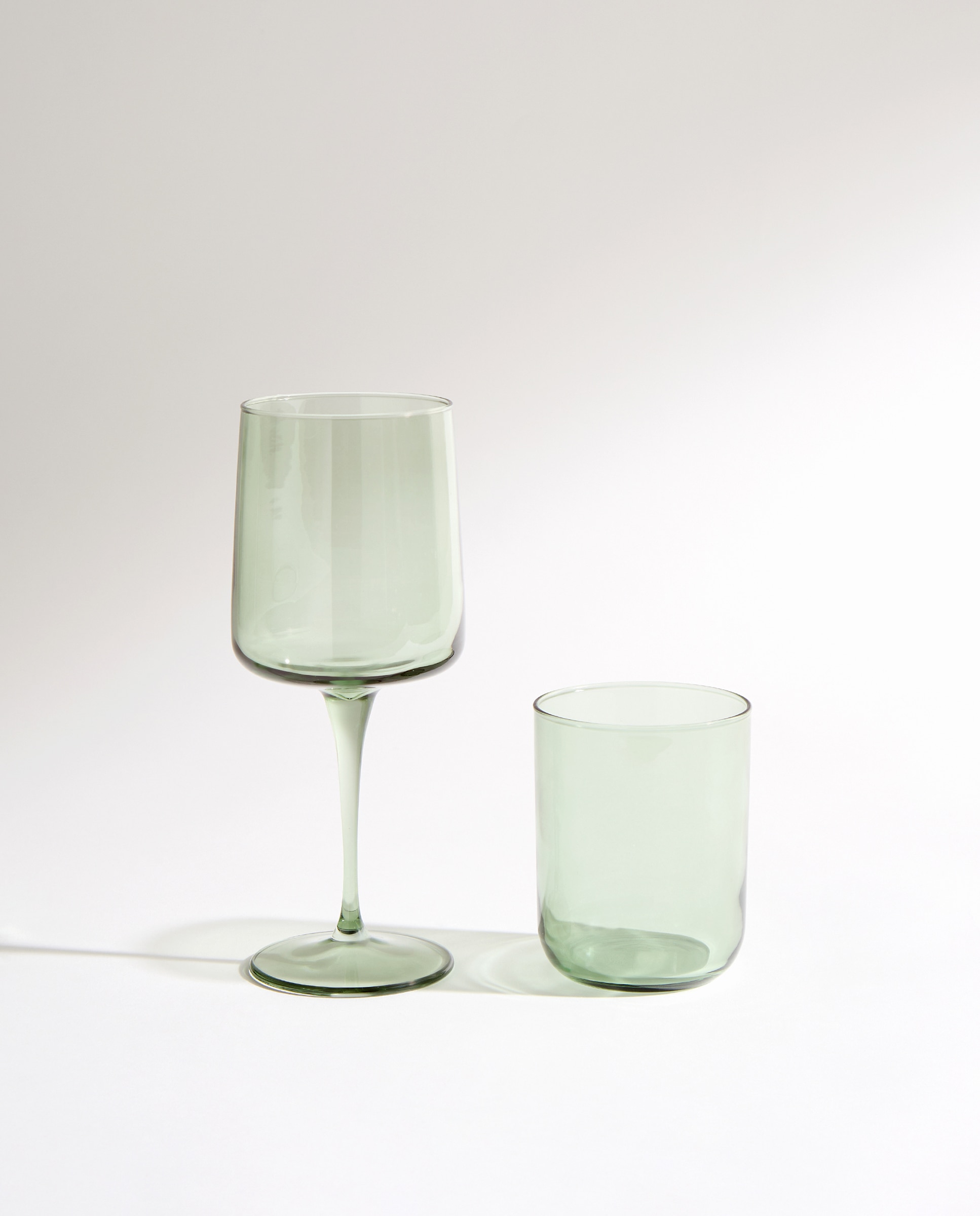 Set de 4 copas de vino Ágata Verde-4