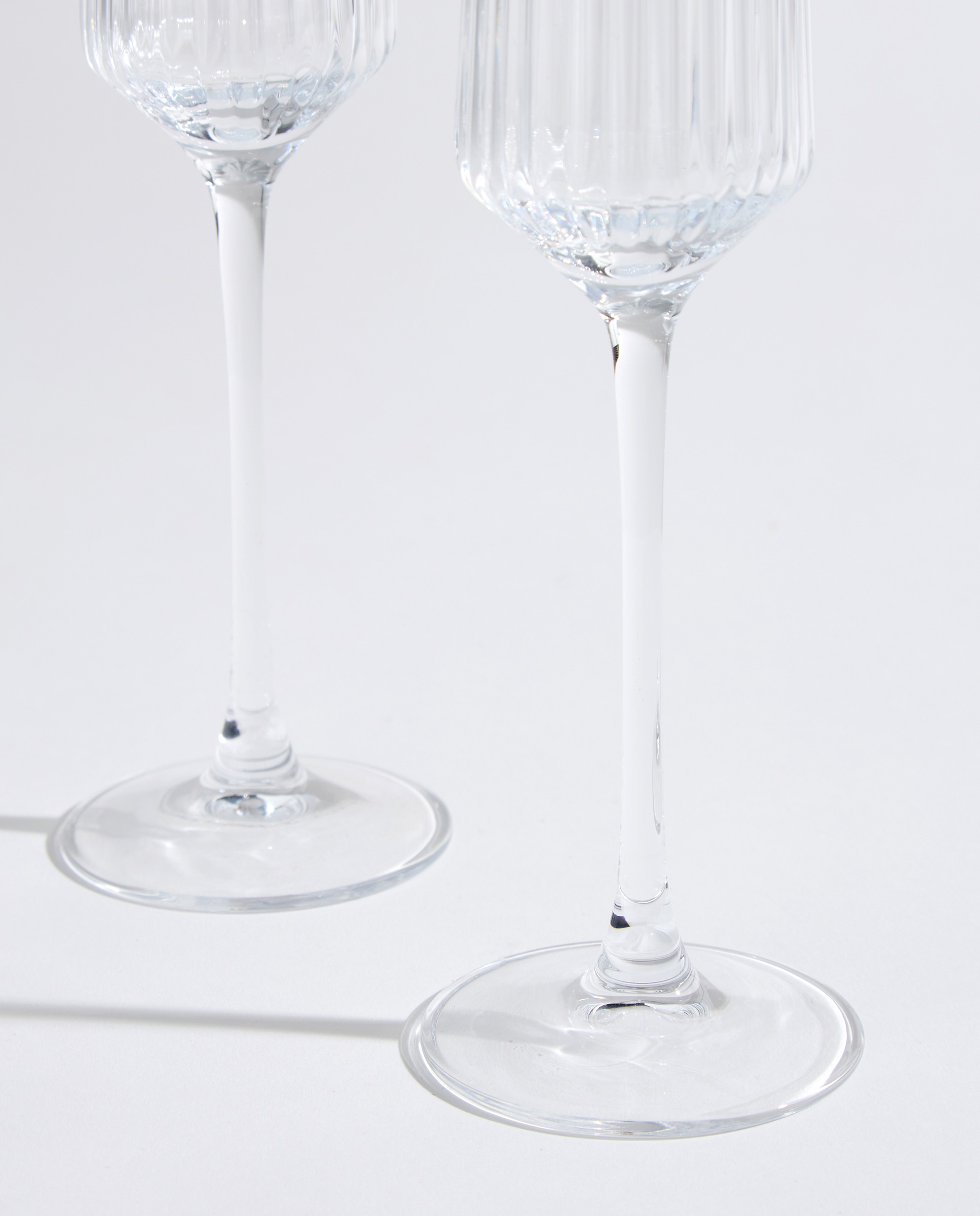 Set de 4 copas de champán Mencía Transparente-3
