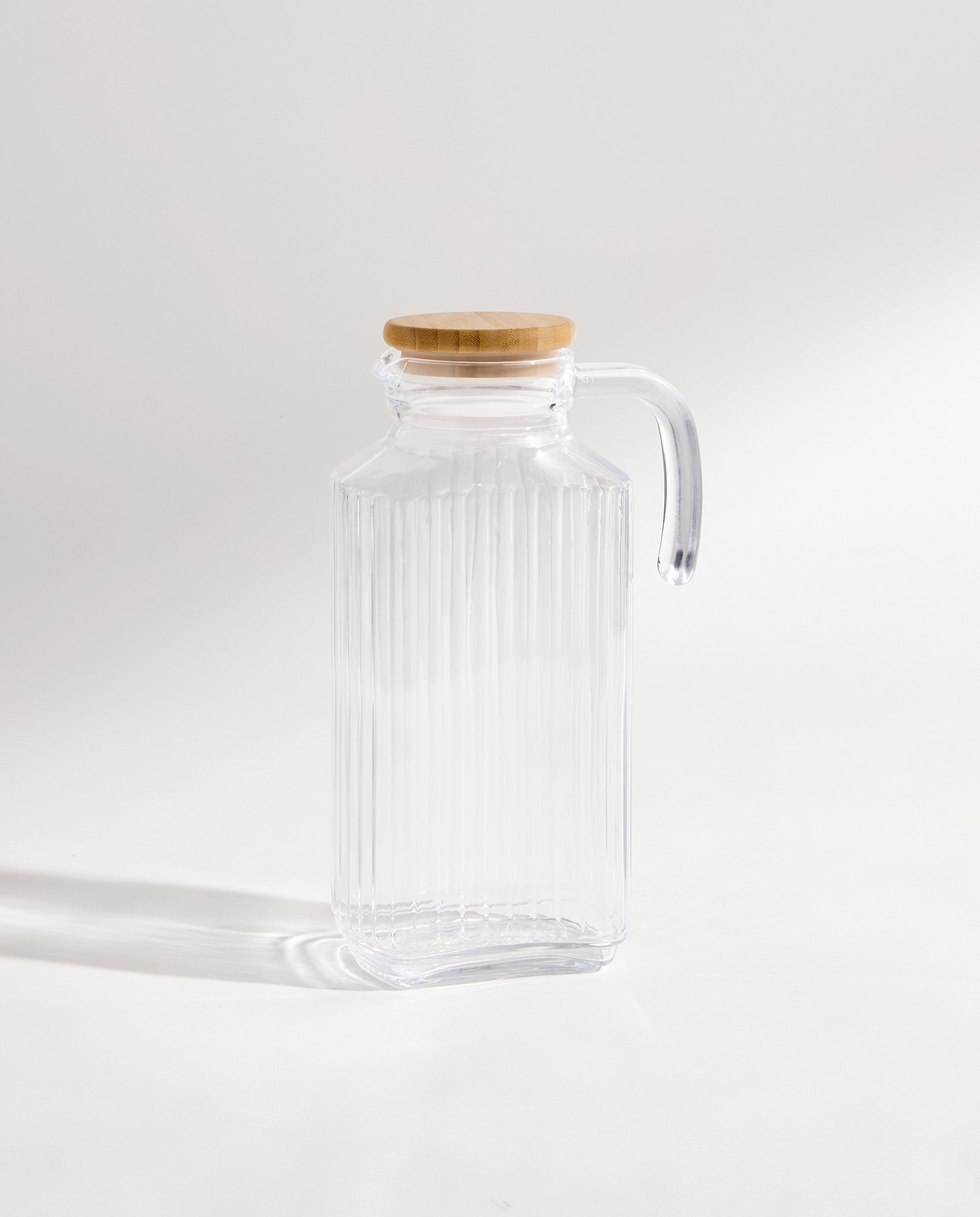 Jarra de agua de vidrio Cuadro Transparente-2