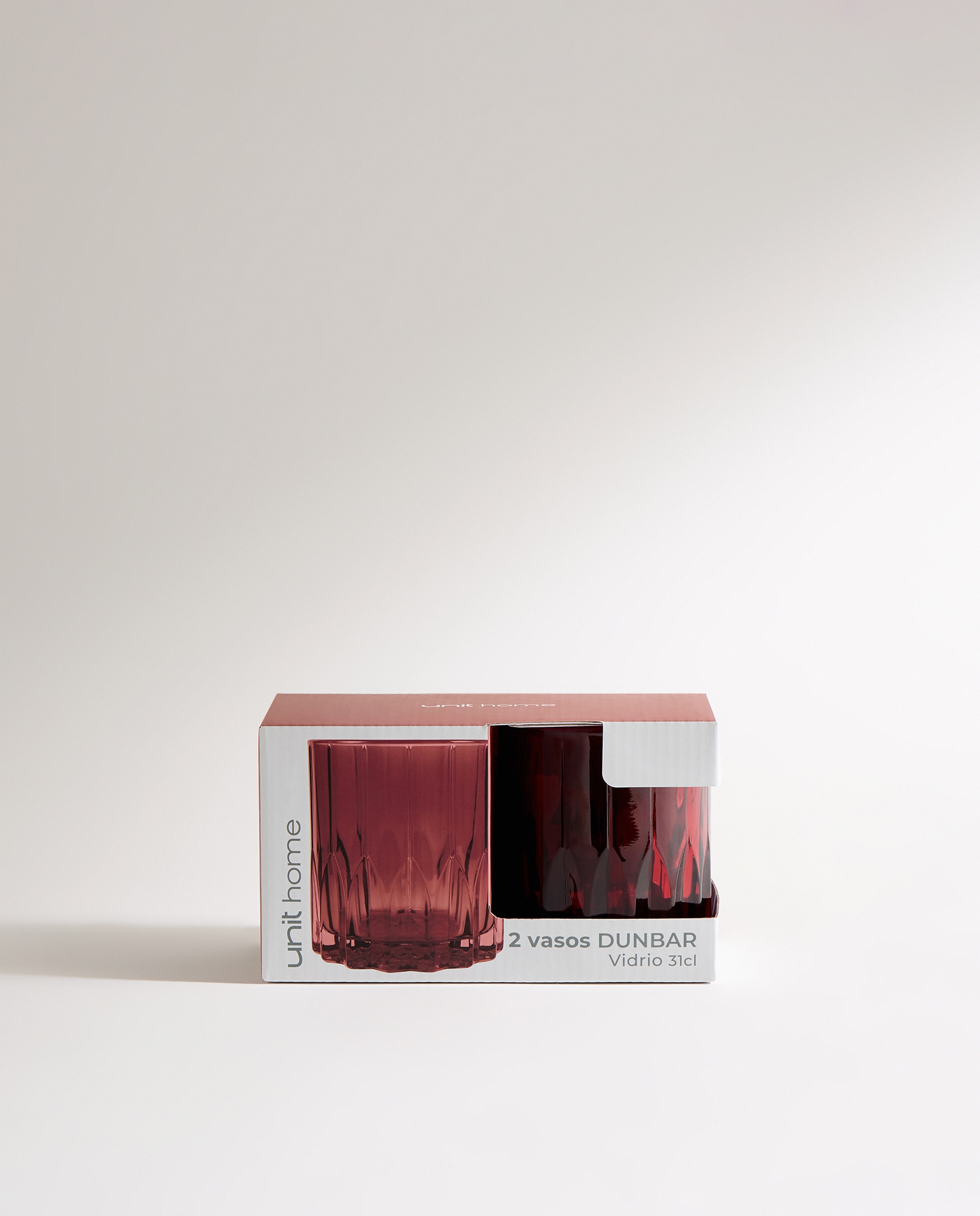 Set de 2 vasos Dunbar Rojo-5