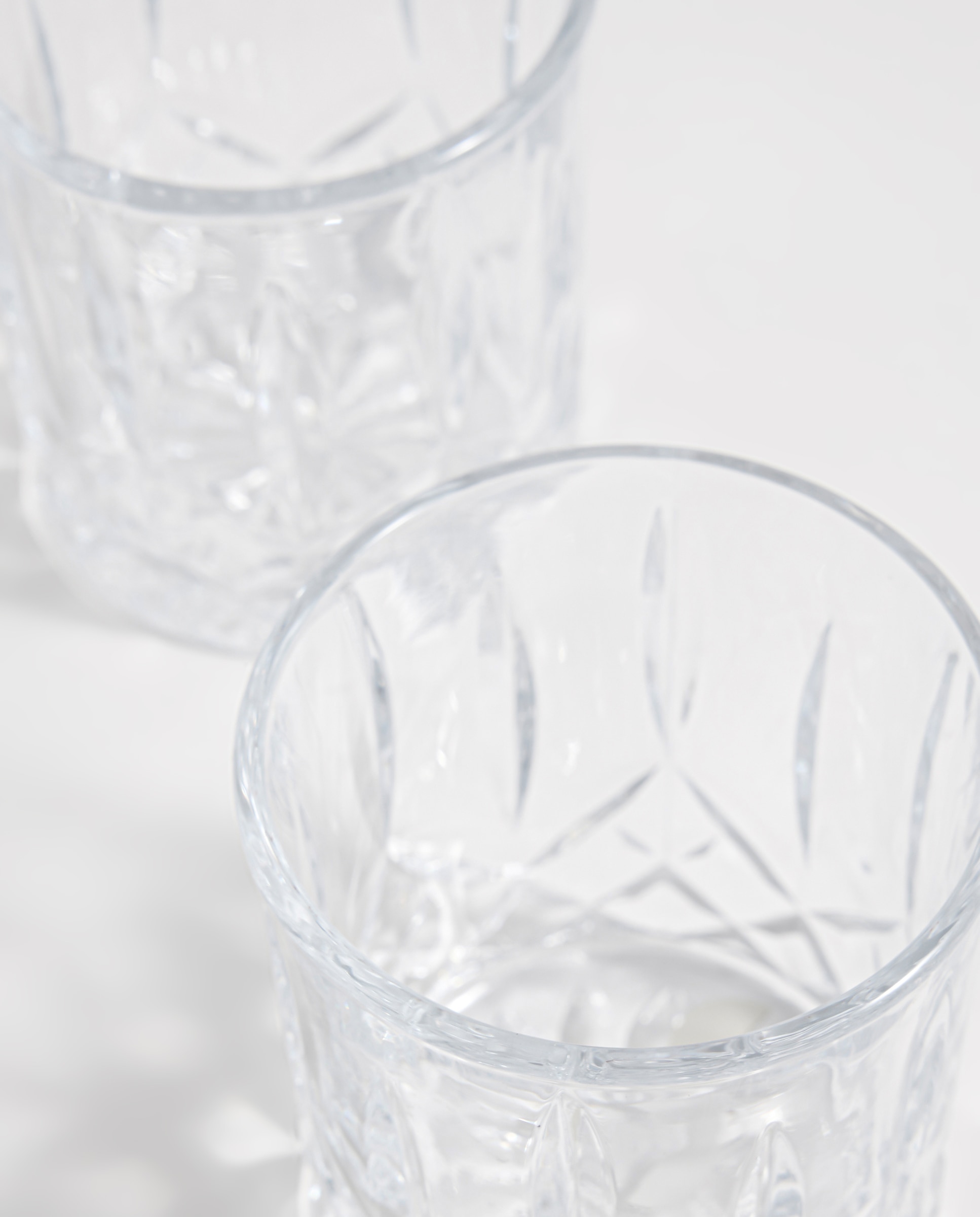 Set de 2 vasos de agua Río Transparente-2