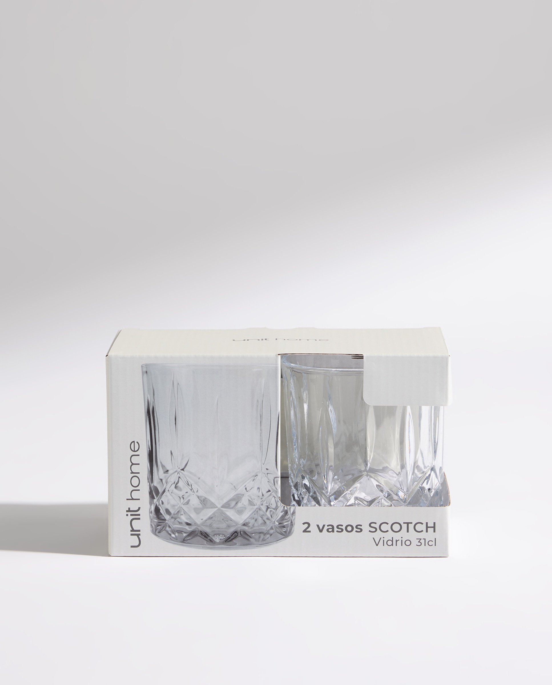 Set de 2 vasos de agua Río Transparente-5