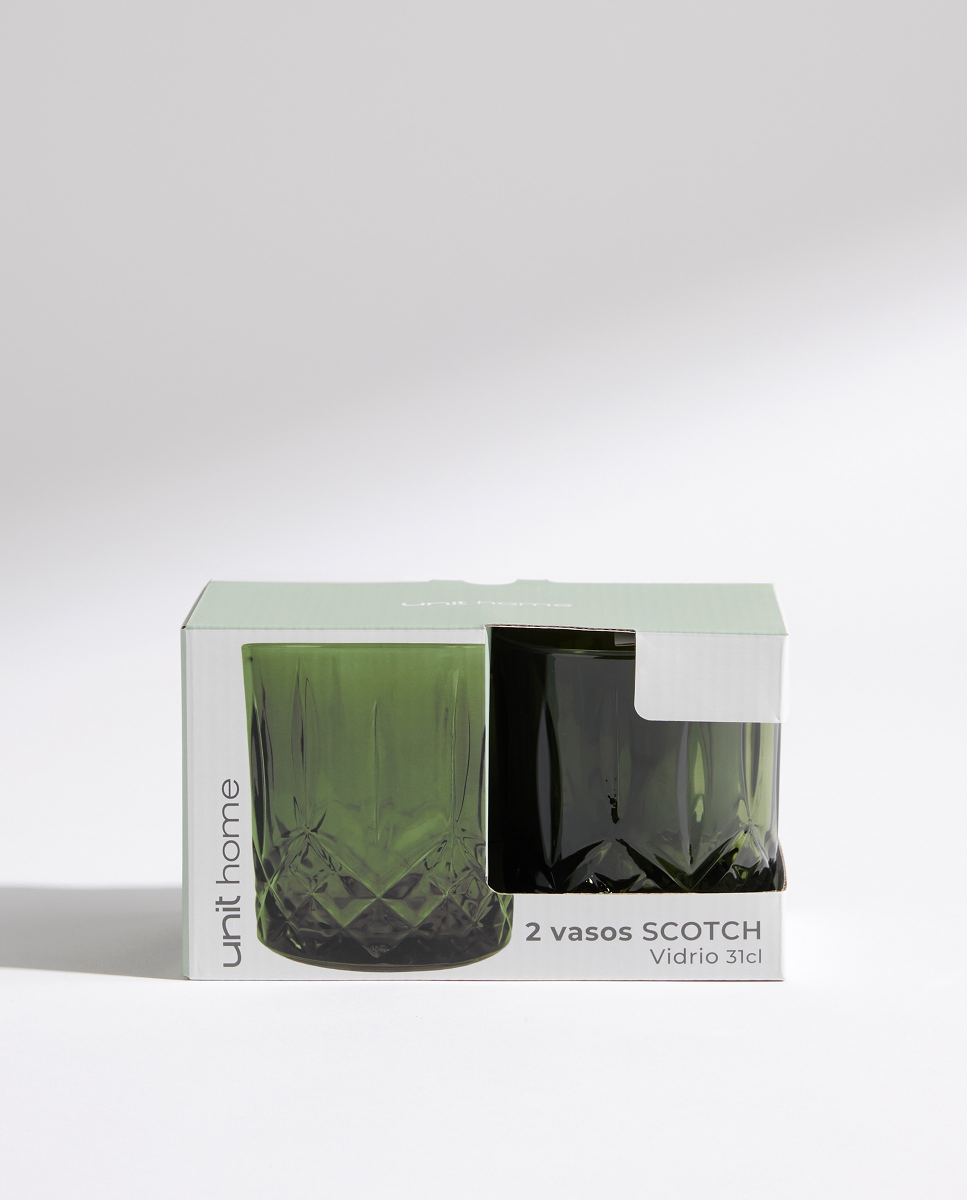 Set de 2 vasos de agua Río Verde-4