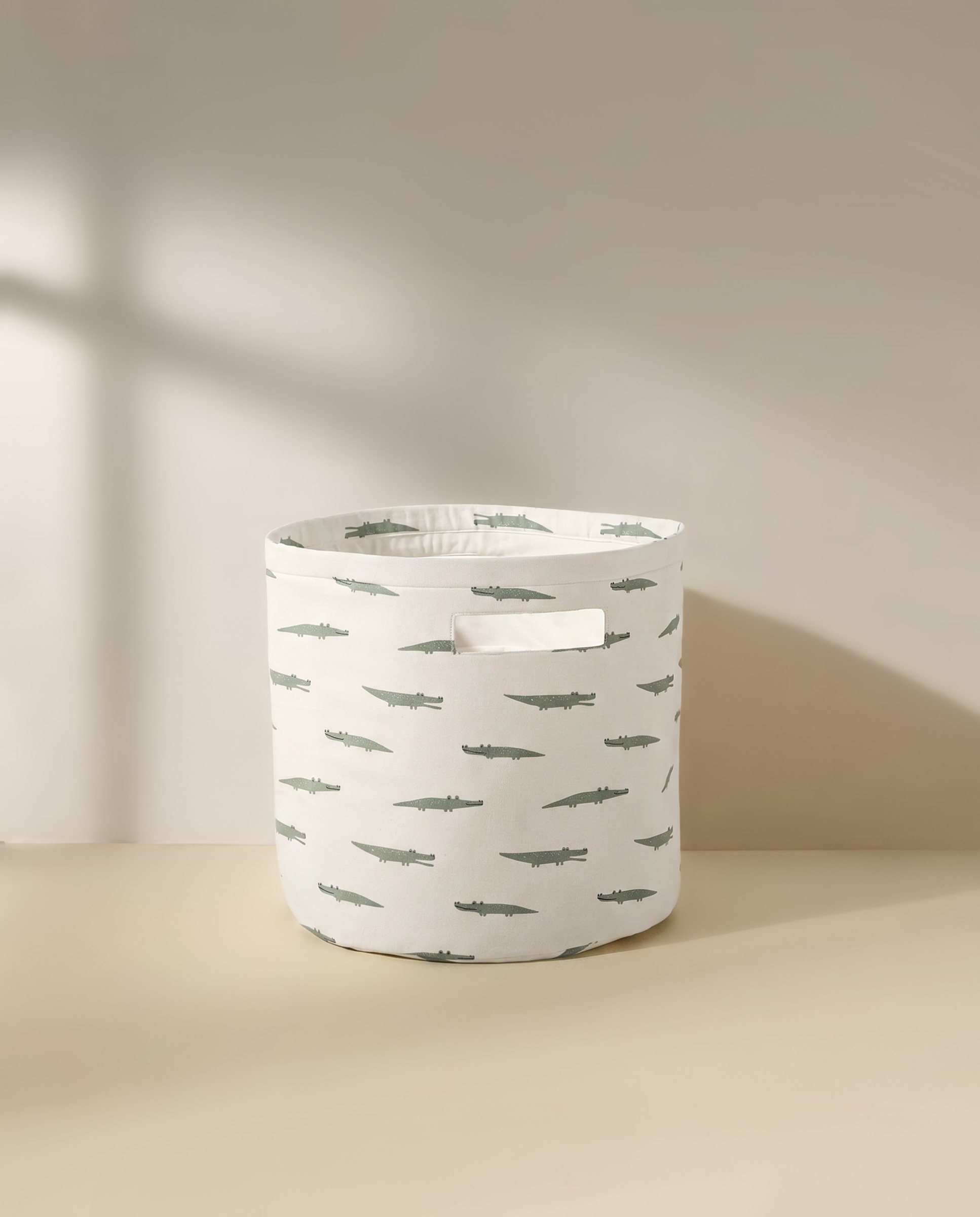 Imagen 0 de Cesto canvas infantil Cocodrilo