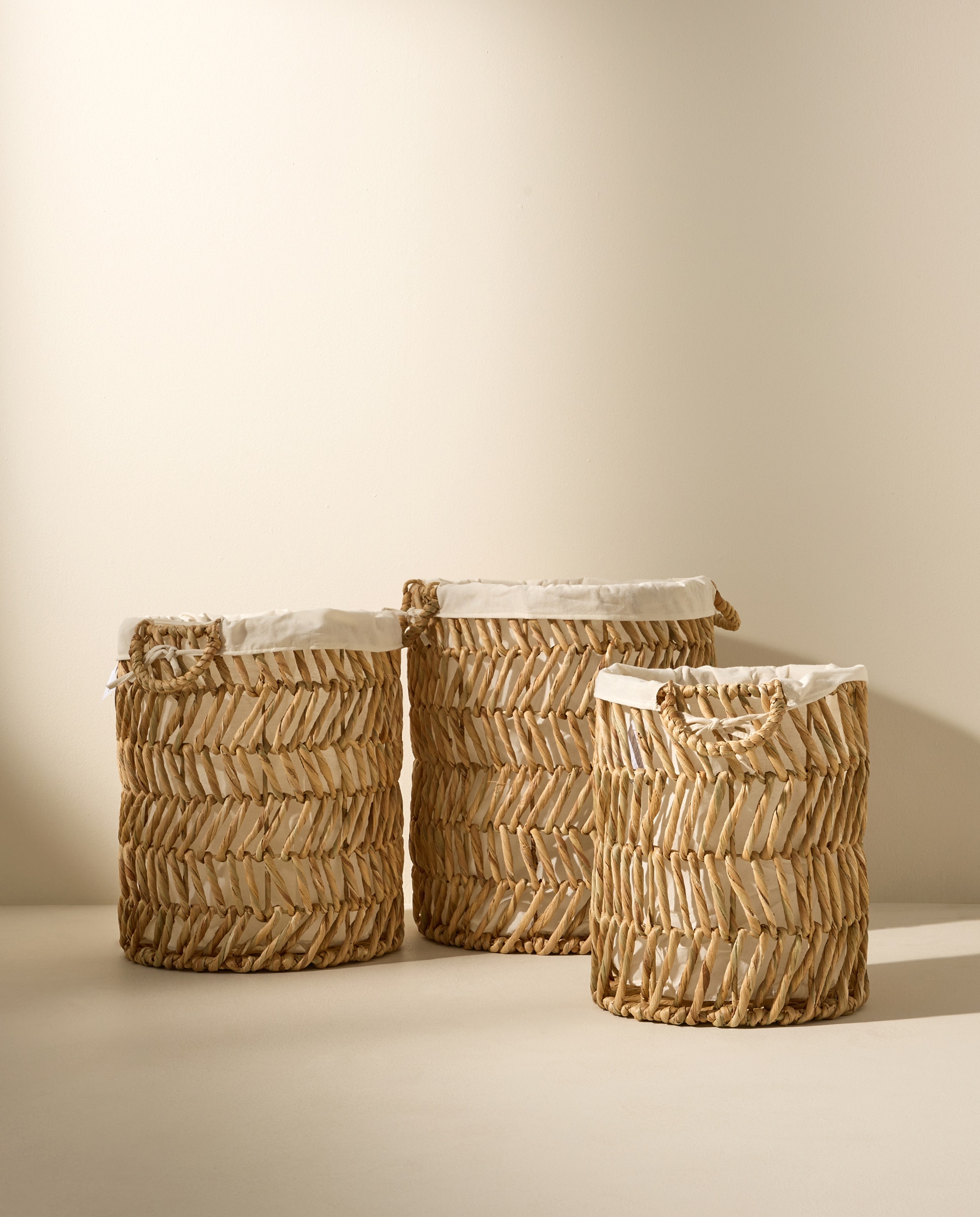 Cesto ZigZag Beige-4