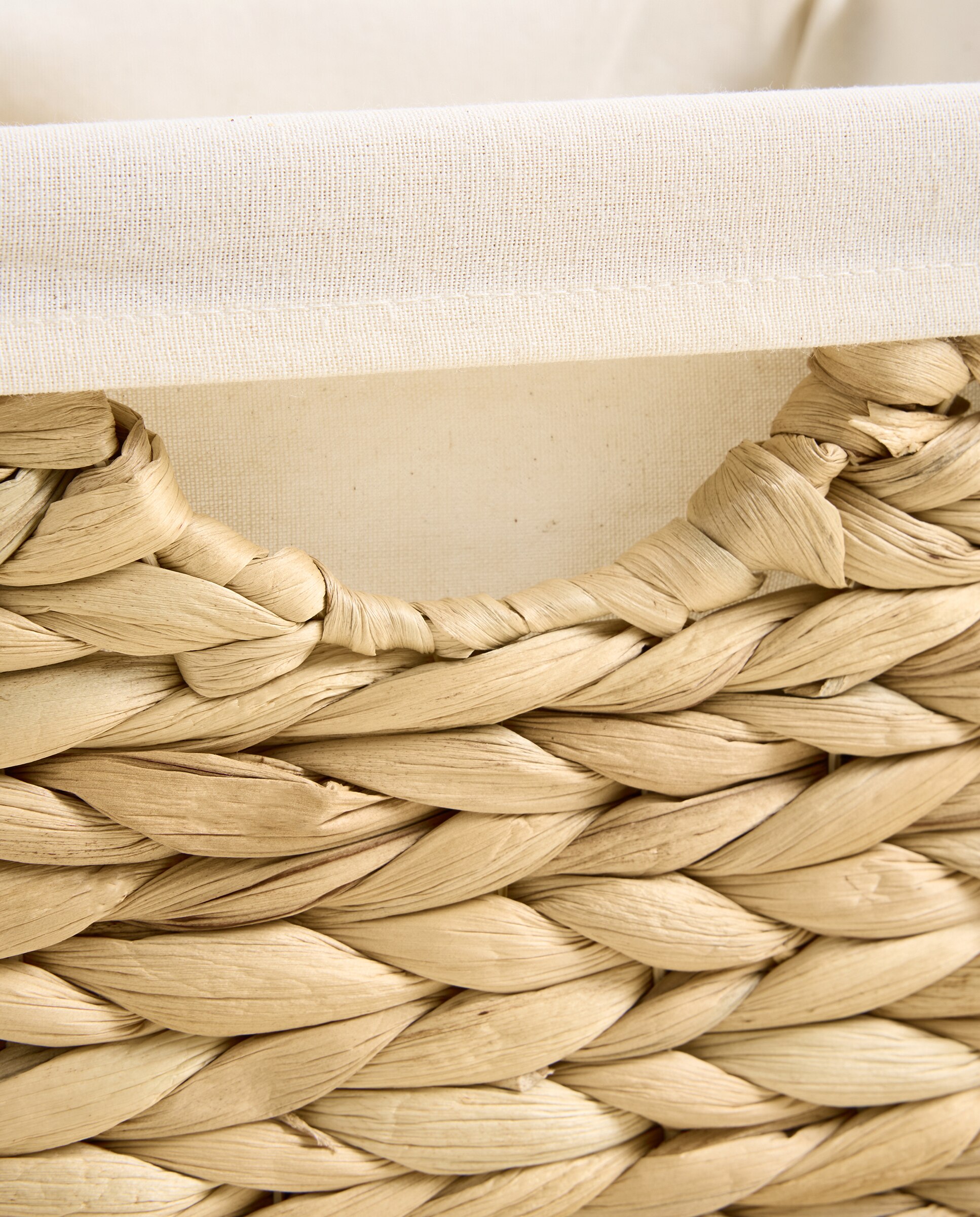 Cesto rectangular Beige-3