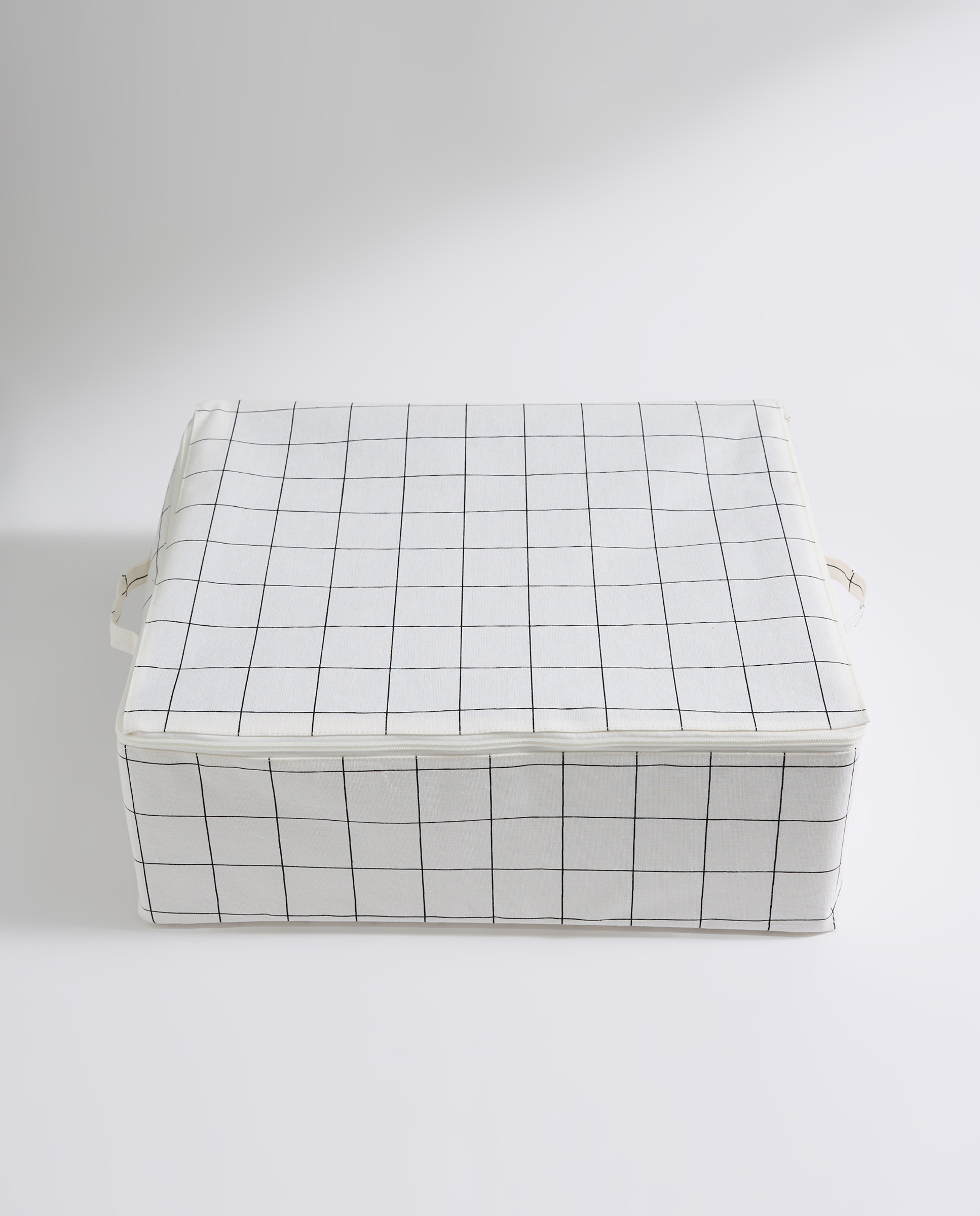Set de 3 cajas plegables Blanco-2