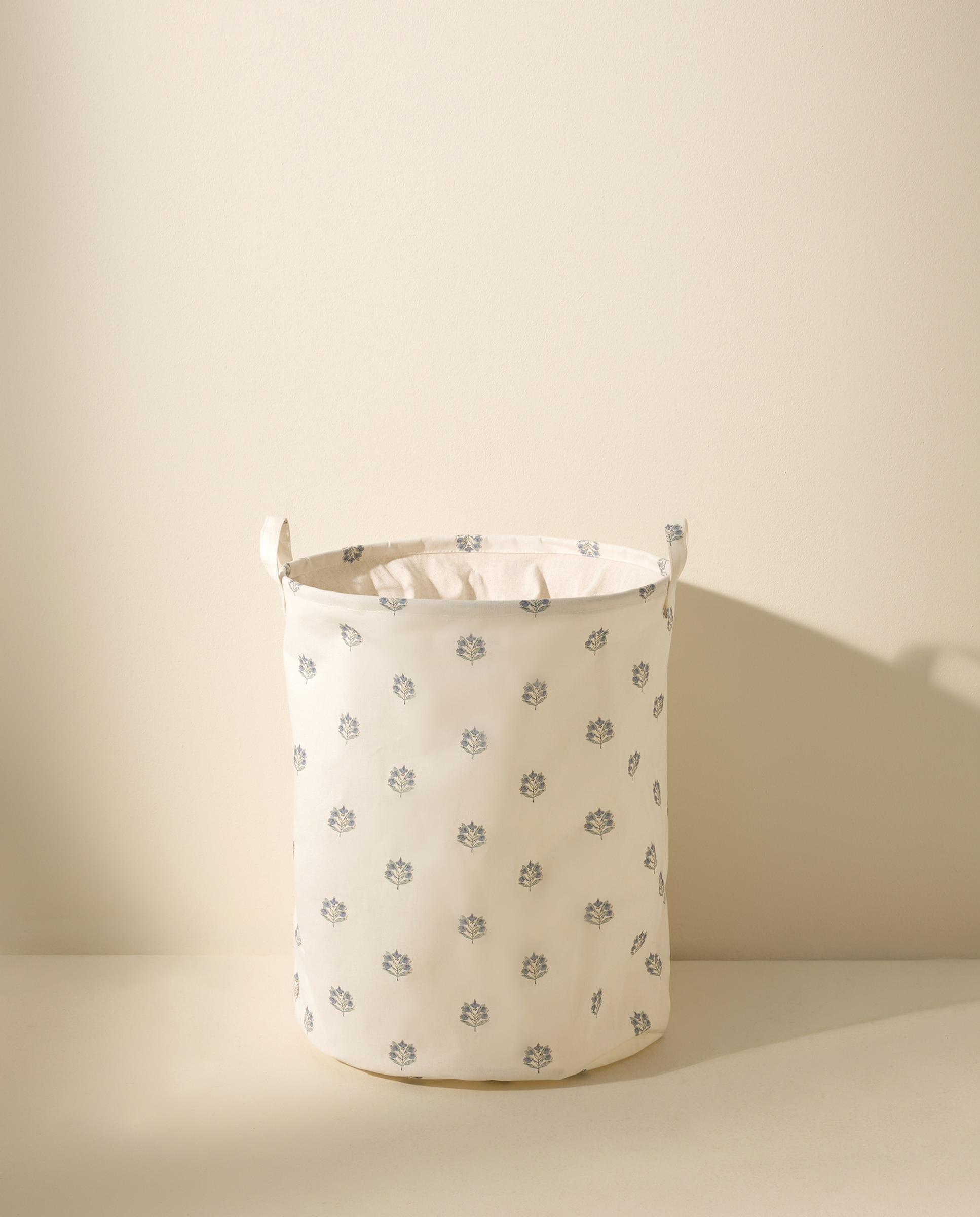 Imagen 0 de Cesto de ropa plegable Flores Baño