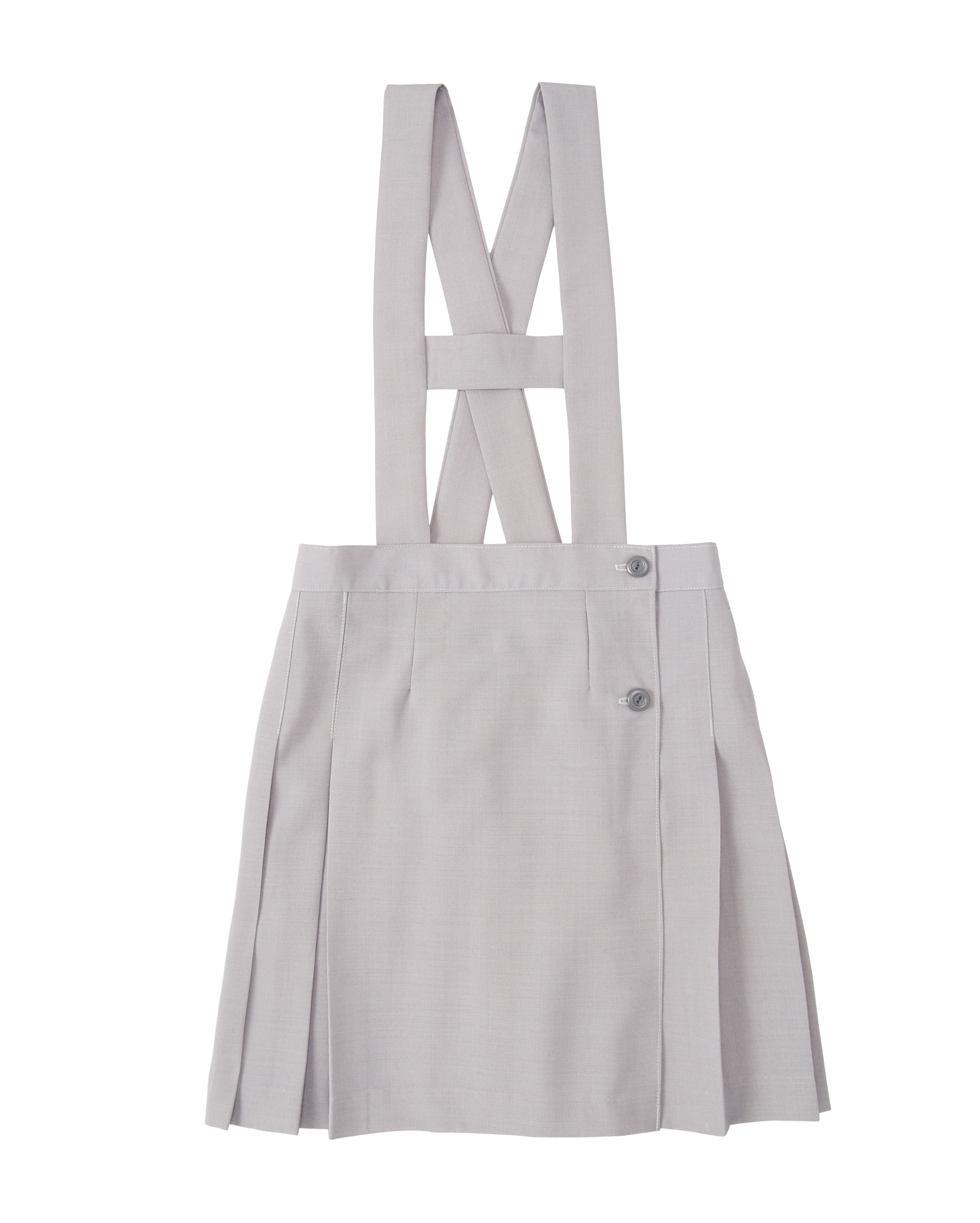 Falda de uniforme - Kids El Corte Inglés - Gris claro Gris claro-1