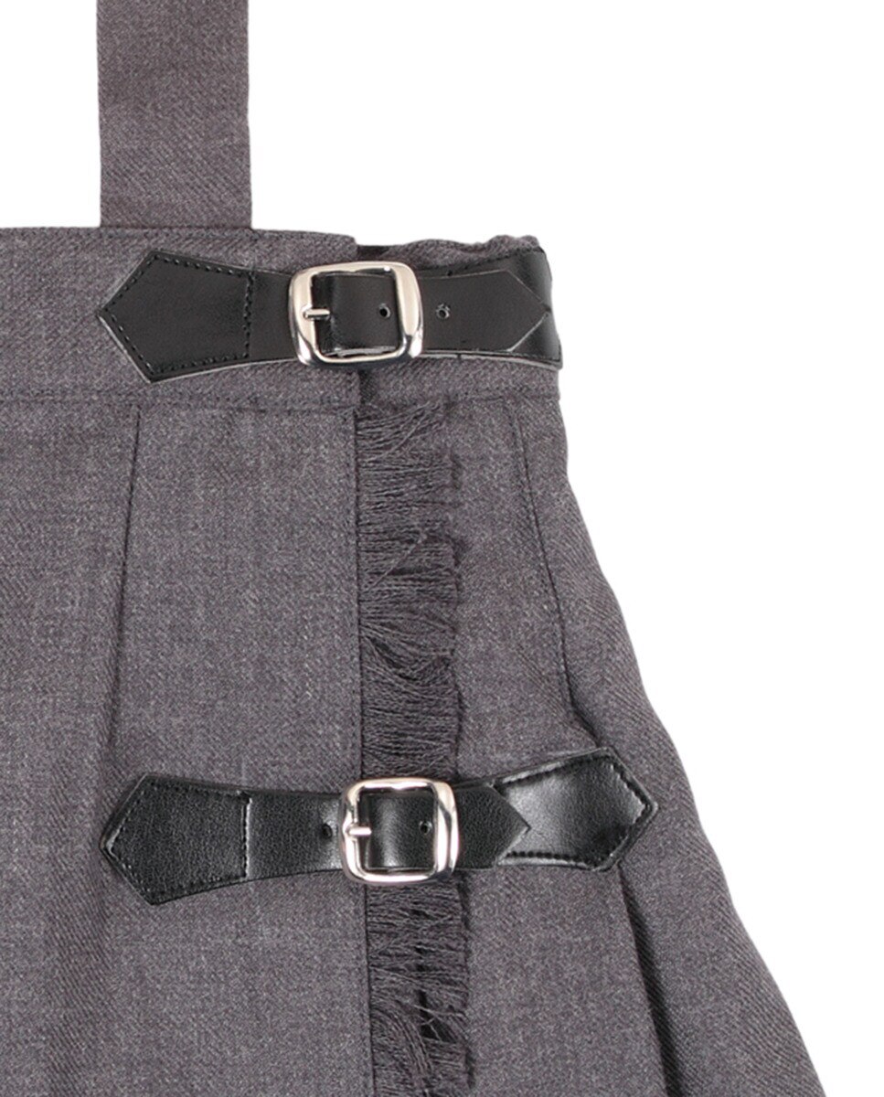 Falda de uniforme - Kids El Corte Inglés - Gris Gris-2
