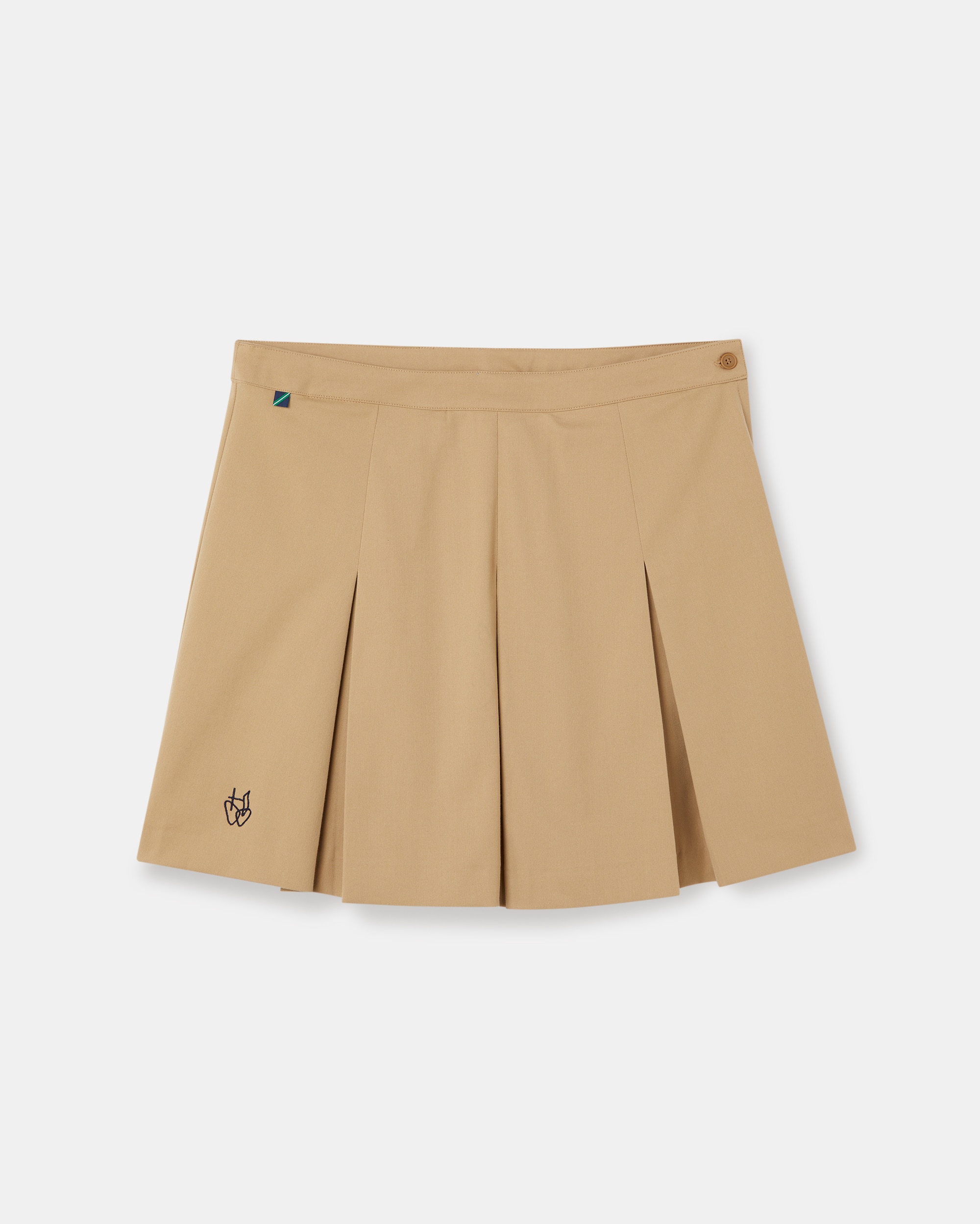 Falda lisa de Uniforme - Kids El Corte Inglés - Beige Beige-1