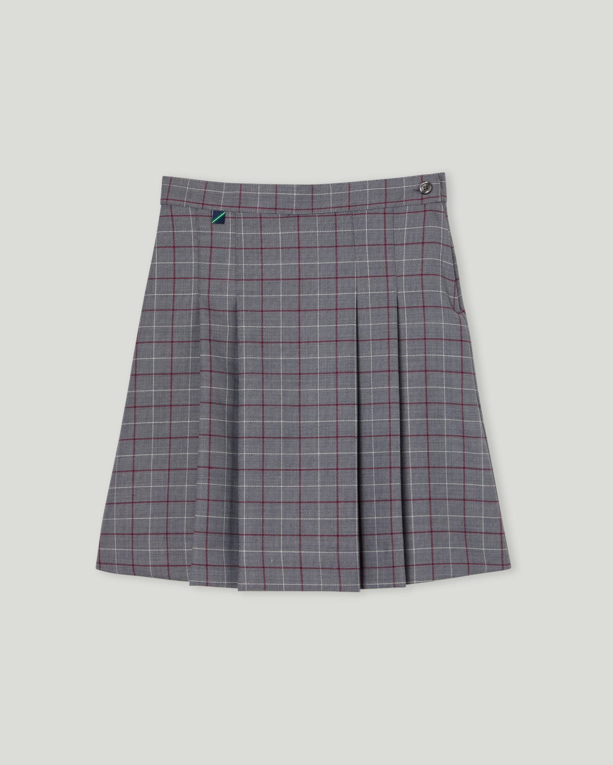 Falda de uniforme - Kids El Corte Inglés - Gris Gris-1