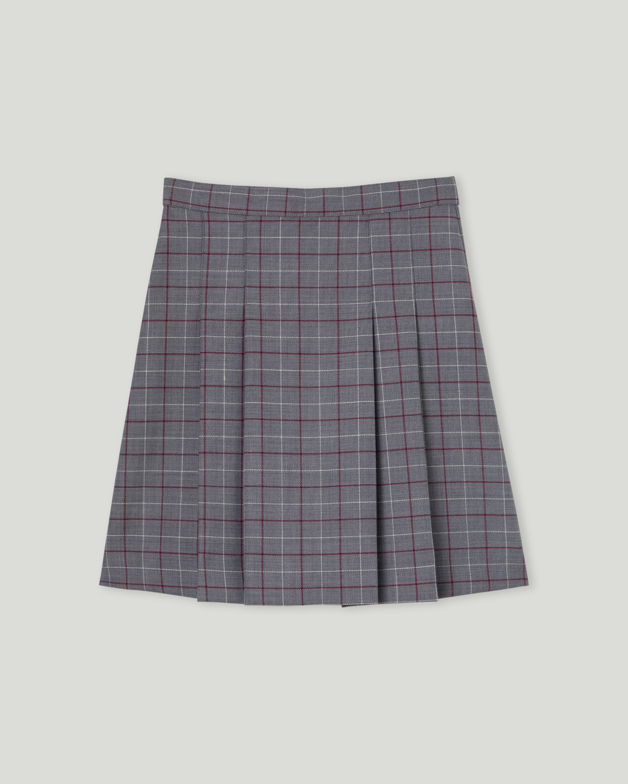 Falda de uniforme - Kids El Corte Inglés - Gris Gris-2