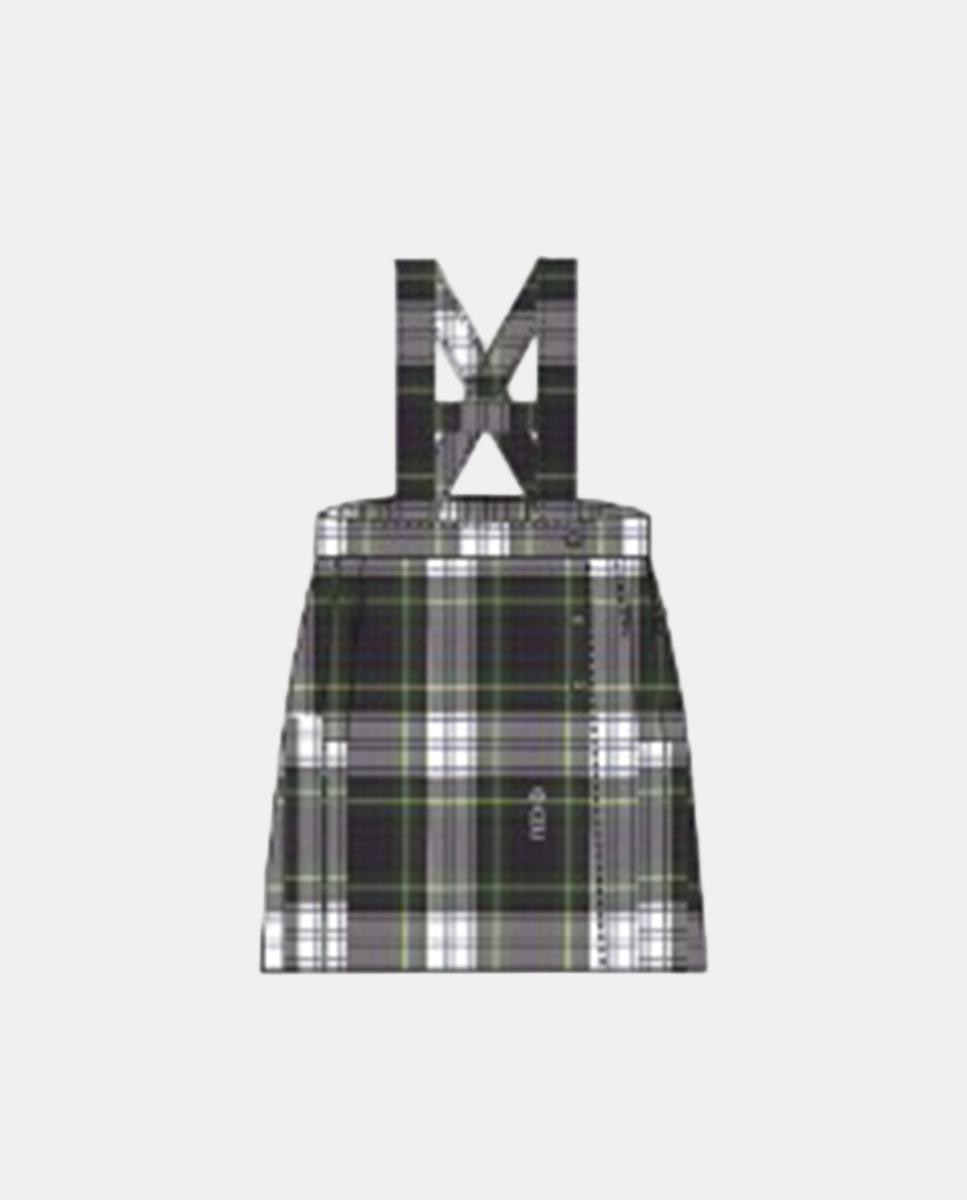 Imagen 0 de Falda plisada de uniformes Verde / Marino