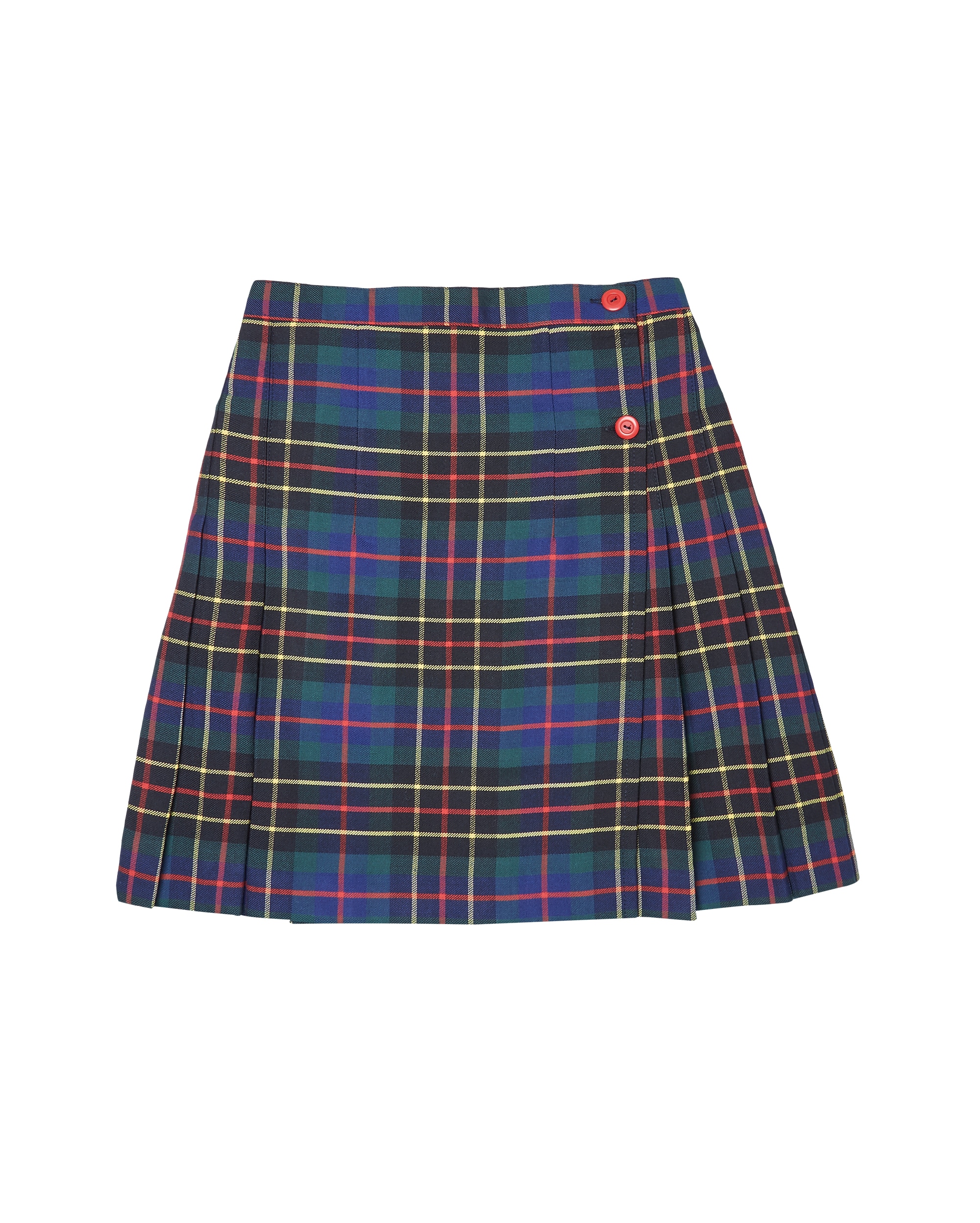 Imagen 0 de Falda de uniforme de cuadros Multicolor