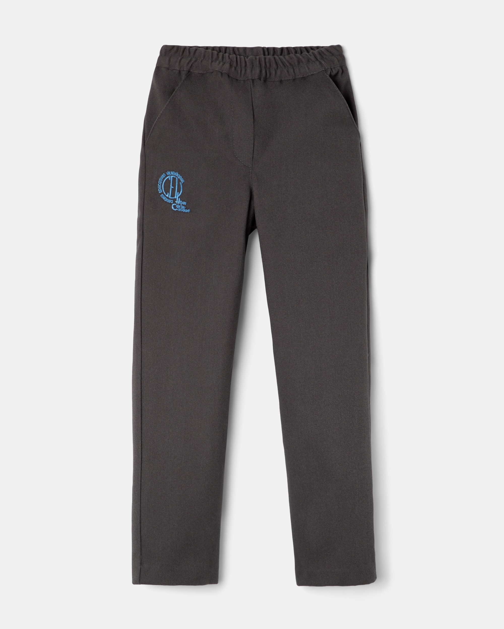 Pantalón femenino de uniforme - RUISELL - Gris Gris-1