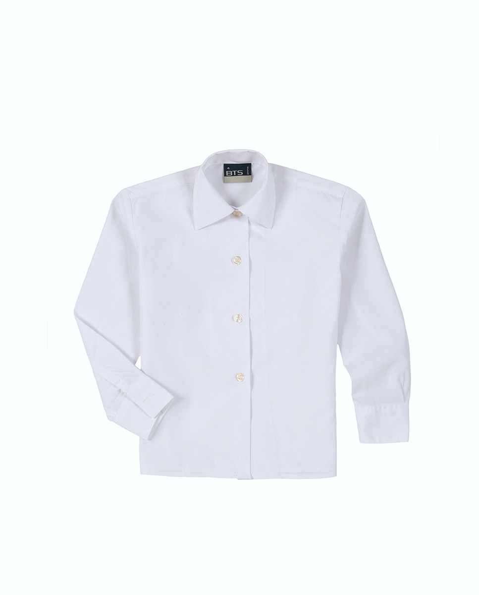 Imagen 0 de Blusa niña de uniforme Blanco