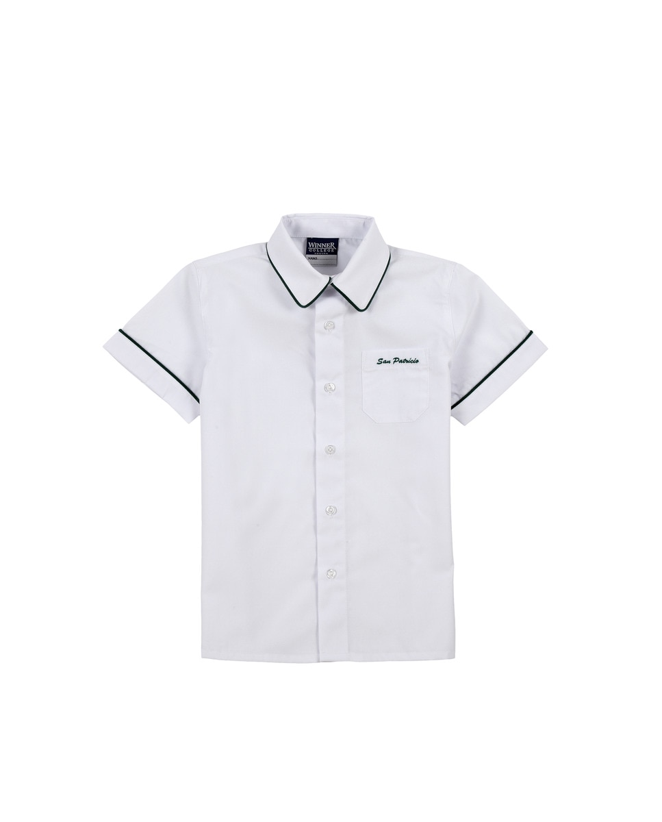 Imagen 0 de Blusa de uniforme Blanco