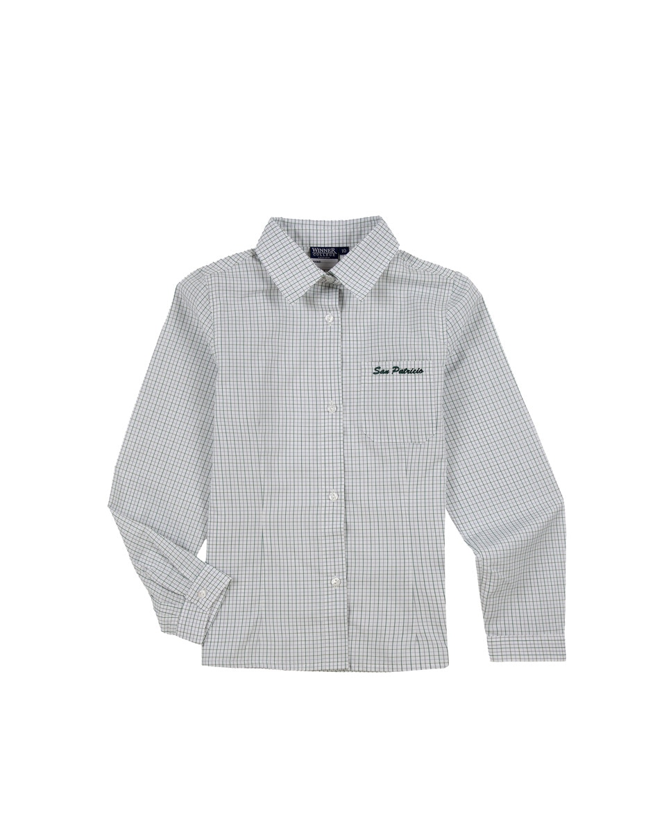 Imagen 0 de Blusa de uniforme Blanco