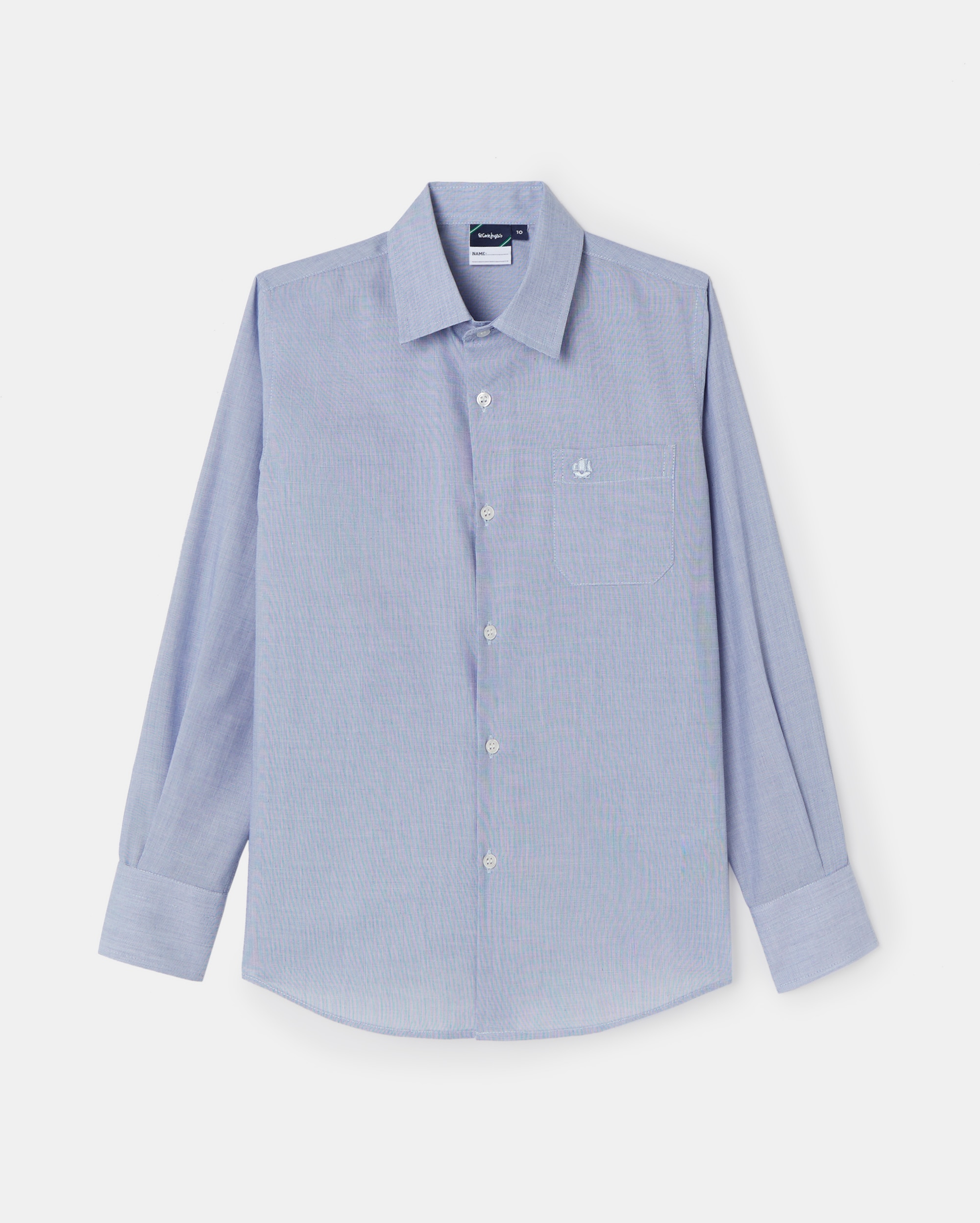 Imagen 0 de Camisa de uniforme Azul