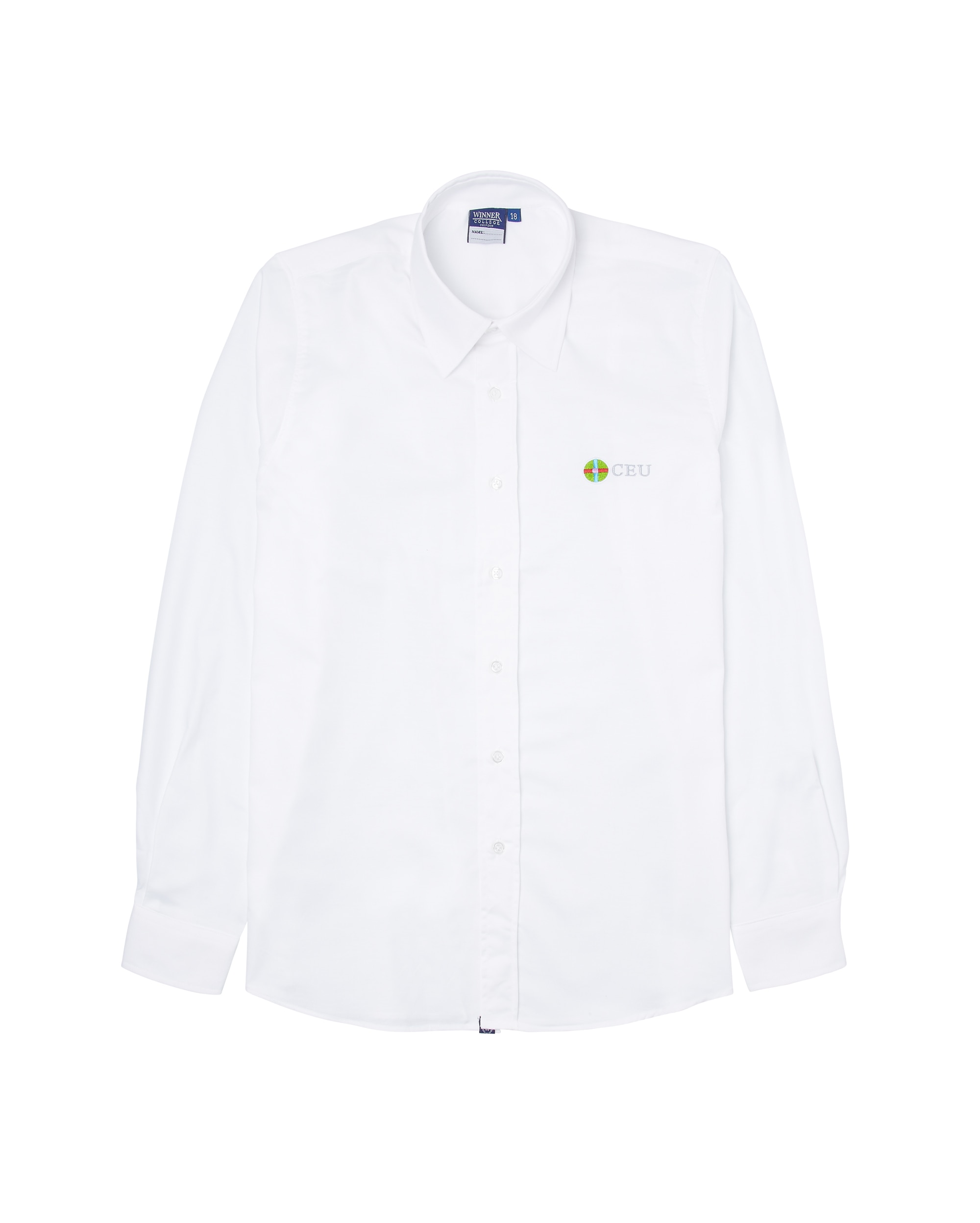 Imagen 0 de Camisa de uniforme blanca Blanco