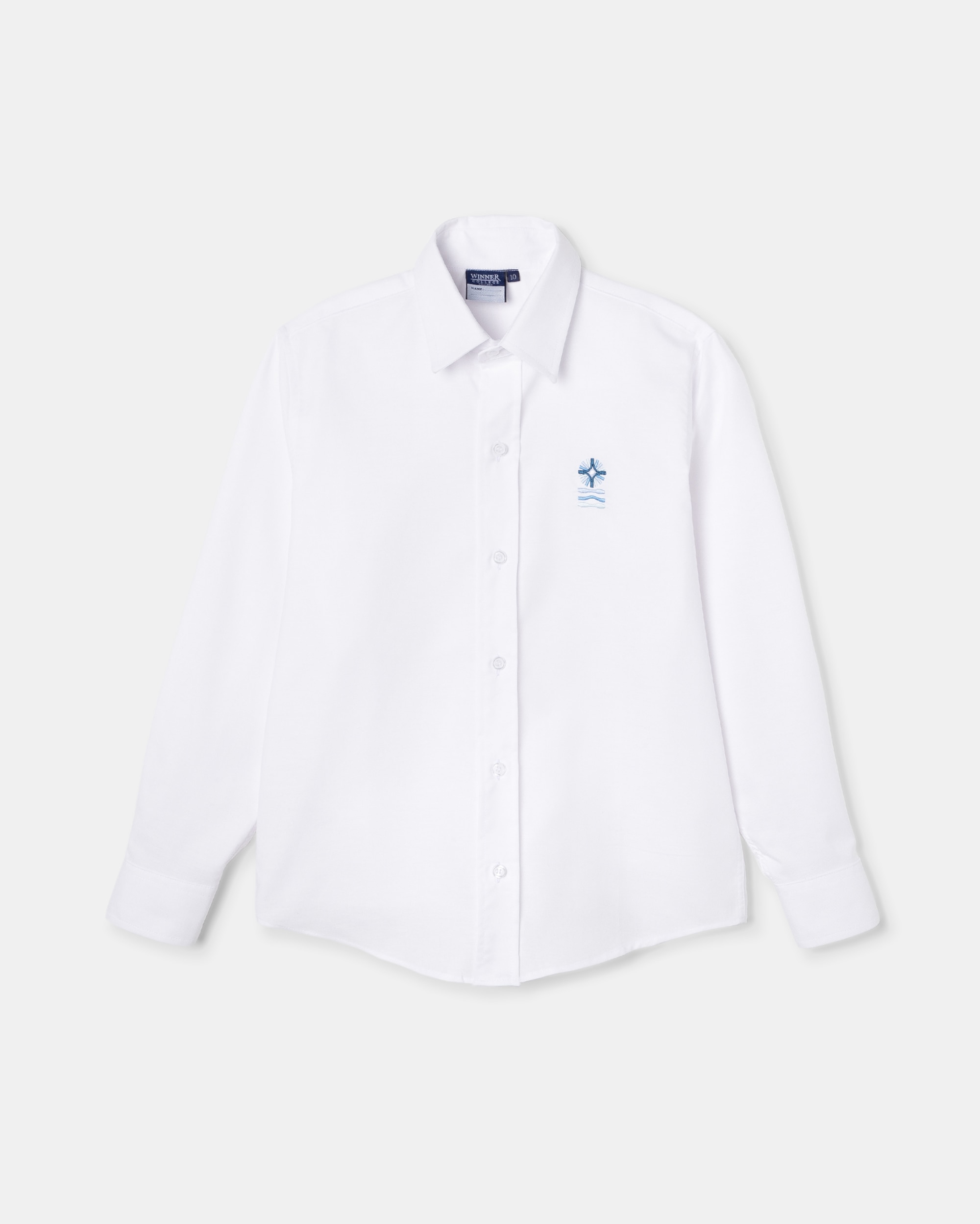 Imagen 0 de Camisa oxford de uniforme Blanco