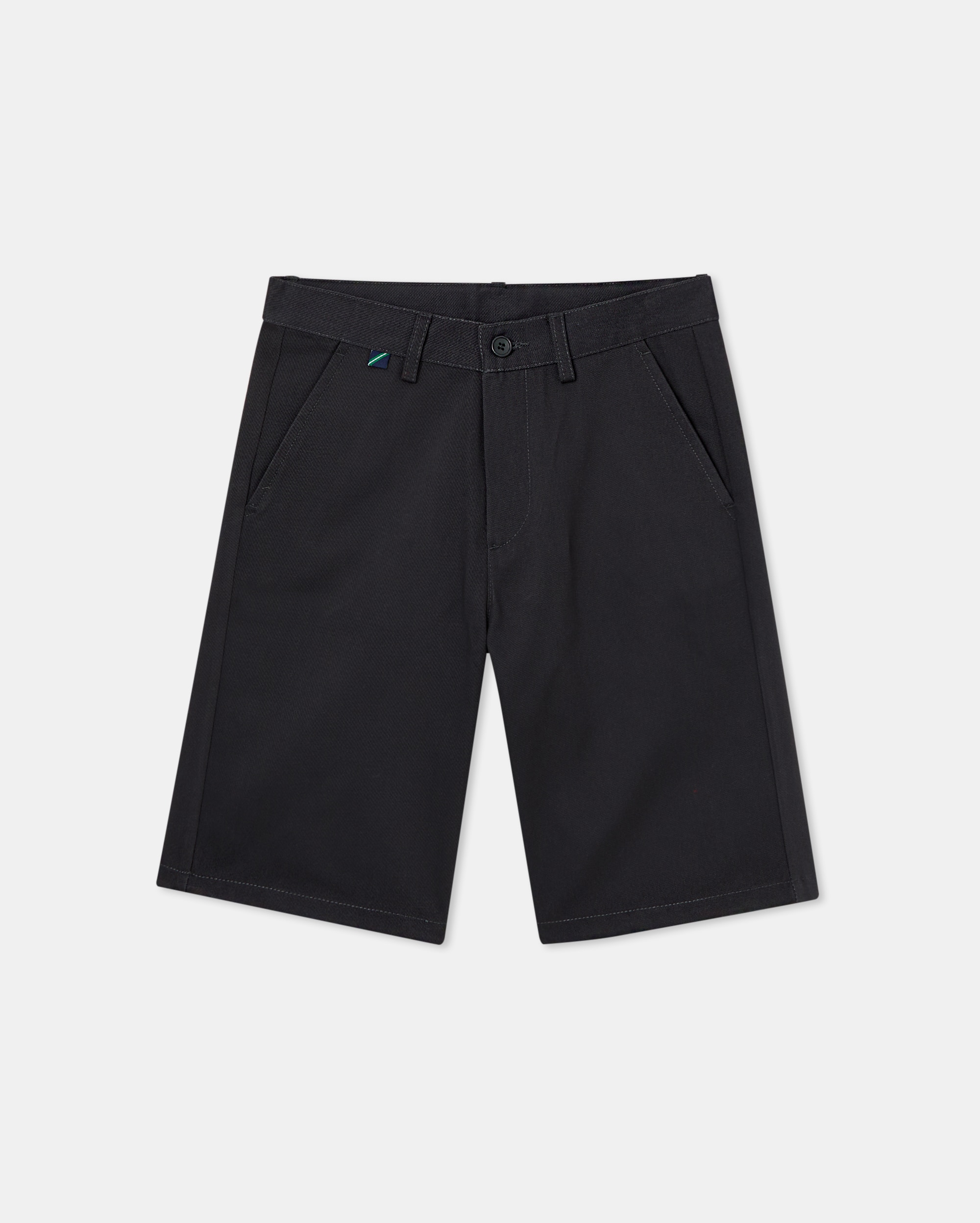 Pantalón corto chino cinturilla ajustable - Kids El Corte Inglés - Gris Gris-1