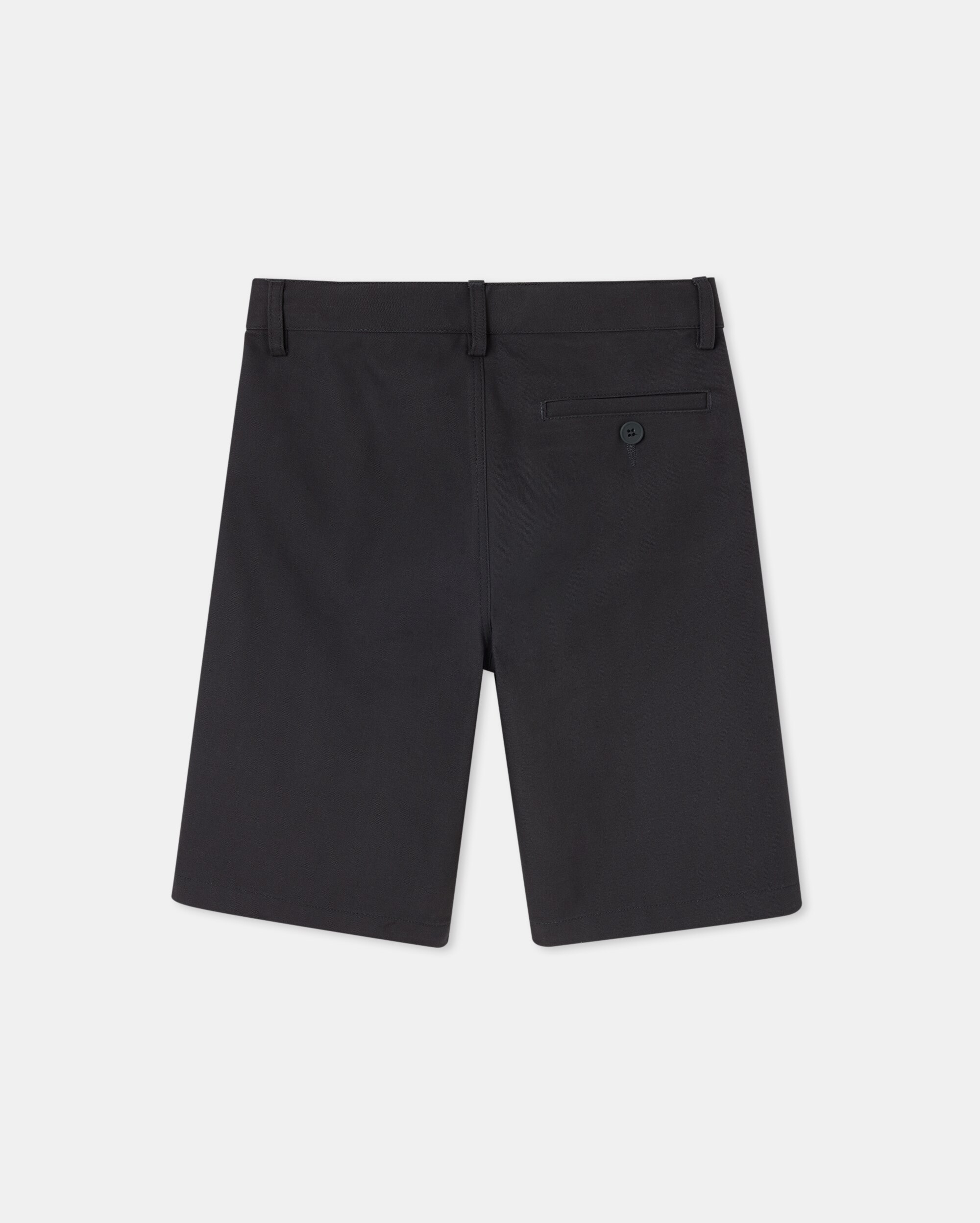 Pantalón corto de uniforme en color liso - Kids El Corte Inglés - Gris Gris-2