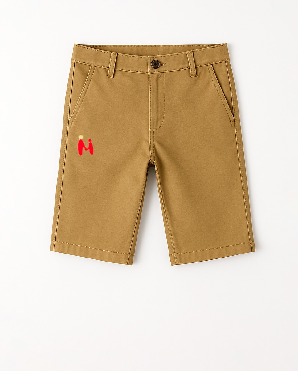 Pantalón corto de uniformes - Kids El Corte Inglés - Beige Beige-1