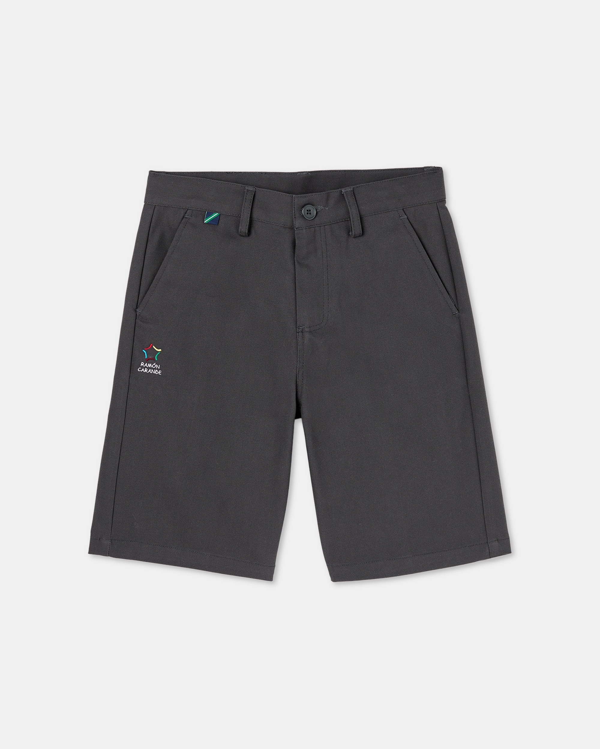 Pantalon corto niño de uniformes - Kids El Corte Inglés - Gris Gris-1