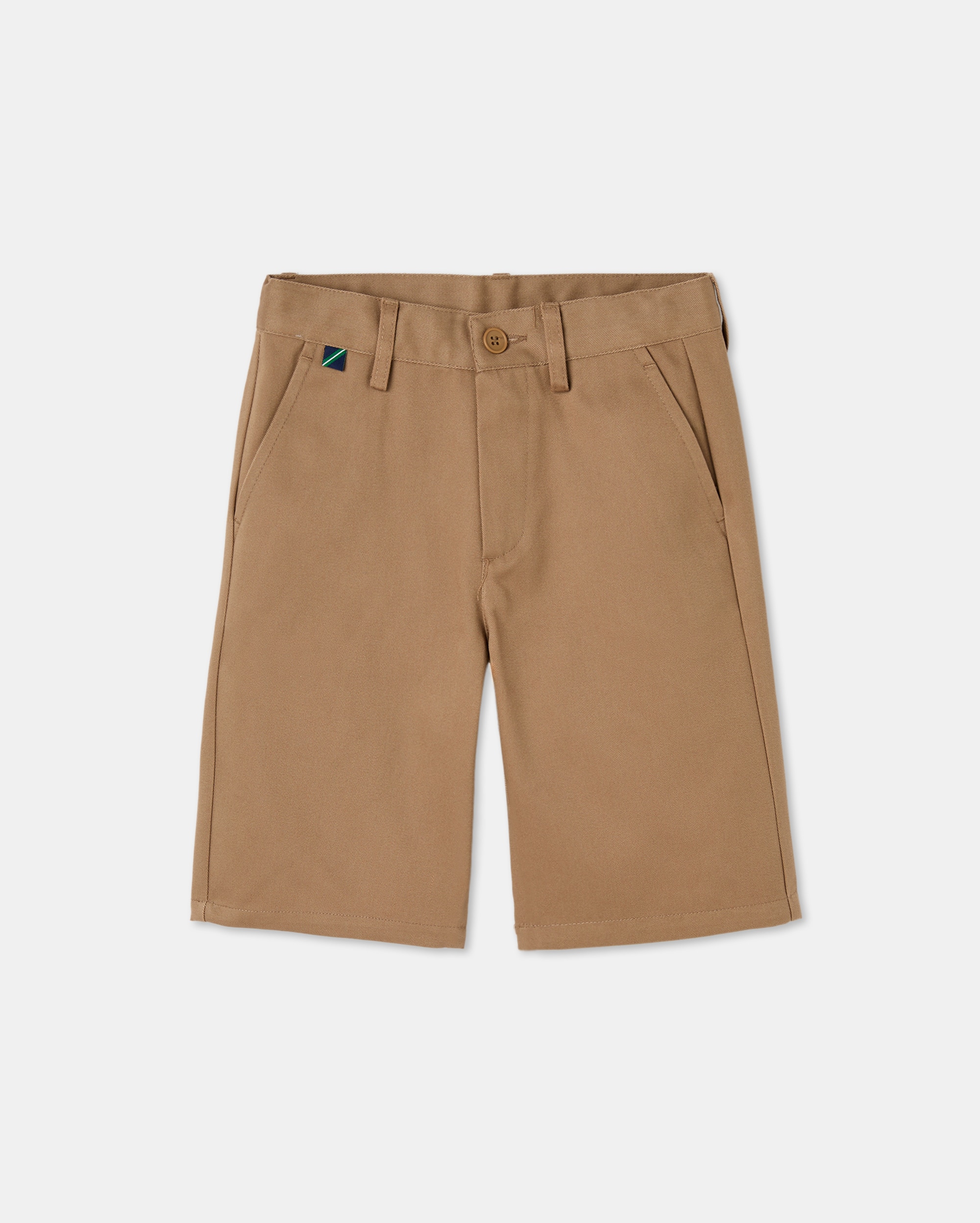 Pantalón corto chino cinturilla ajustable - Kids El Corte Inglés - Beige Beige-1