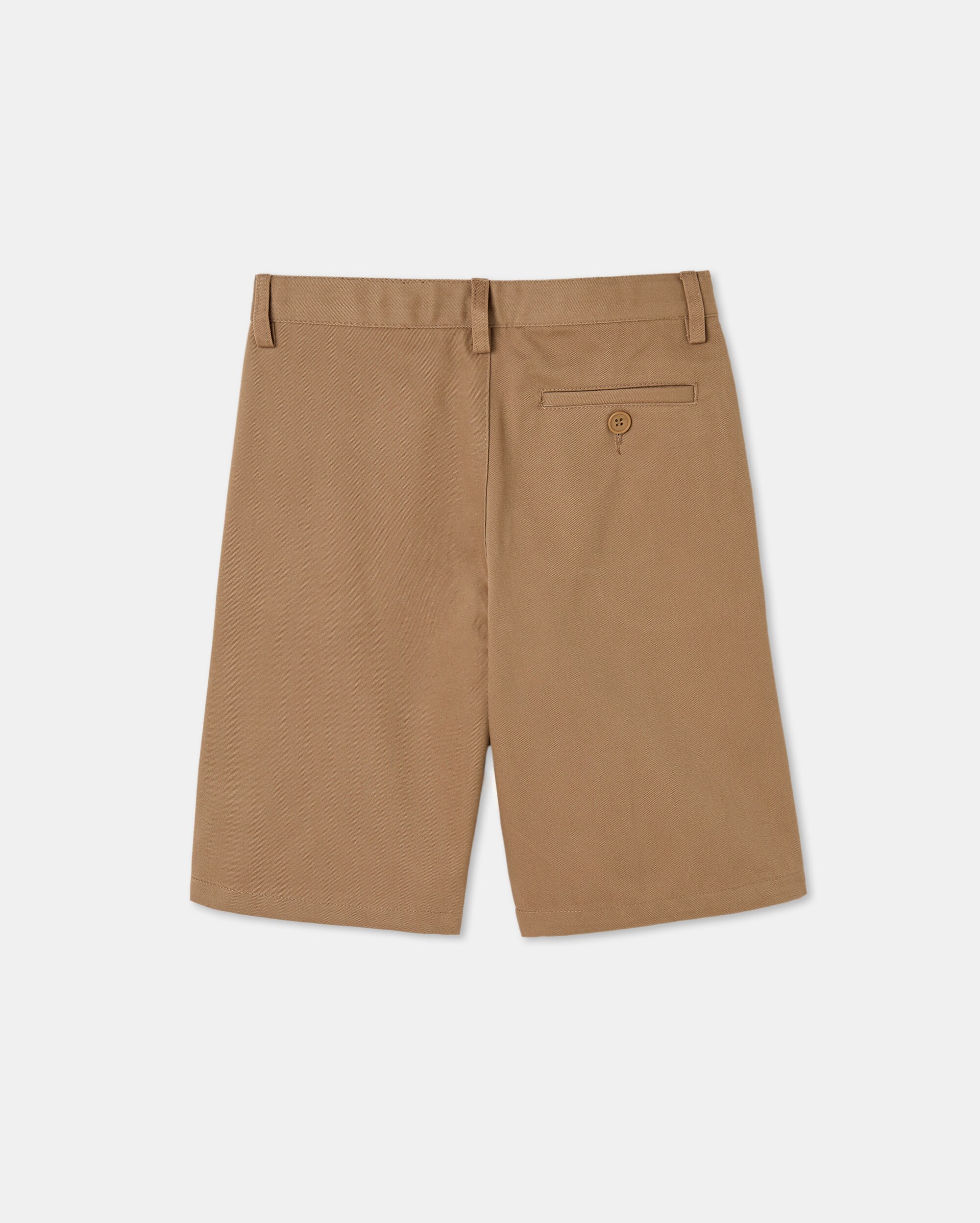 Pantalón corto chino cinturilla ajustable - Kids El Corte Inglés - Beige Beige-2