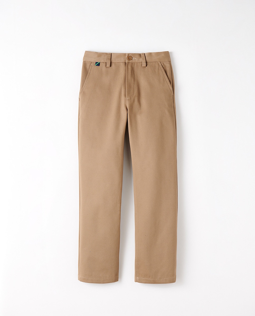 Pantalón largo chino cinturilla ajustable - Kids El Corte Inglés 1