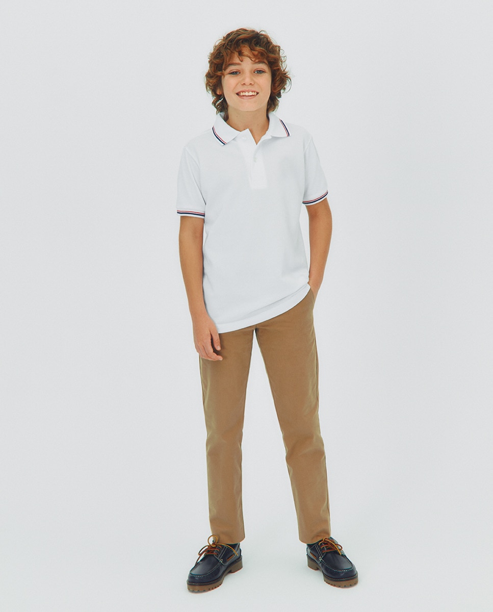 Pantalón largo chino cinturilla ajustable - Kids El Corte Inglés 2