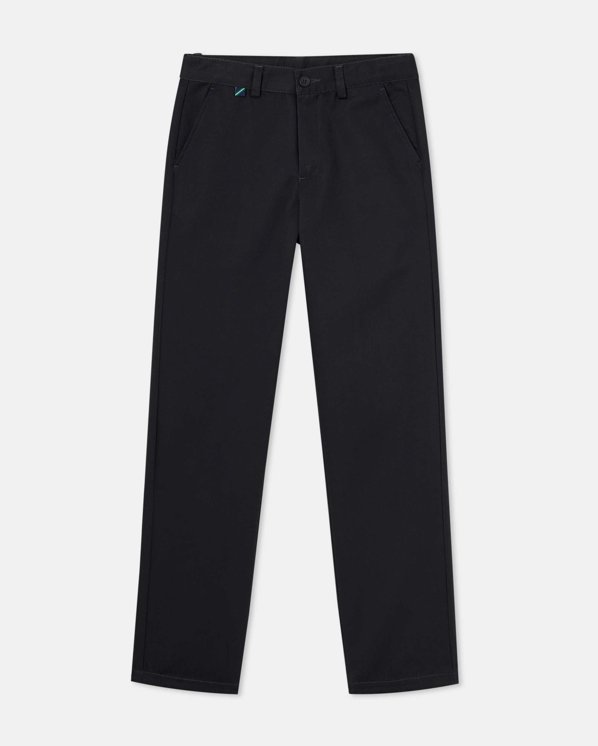 Pantalón largo chino cinturilla ajustable - Kids El Corte Inglés - Gris Gris-1