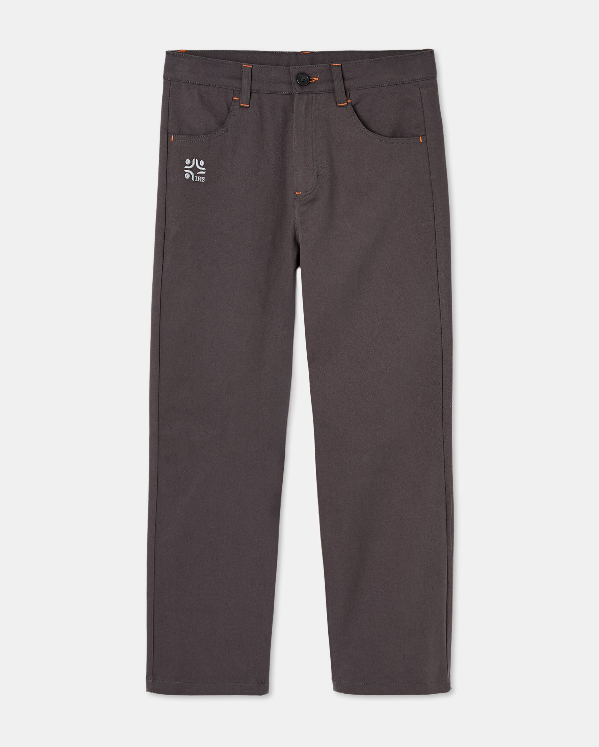 Pantalón largo unisex de colegio - Kids El Corte Inglés - Gris Gris-1