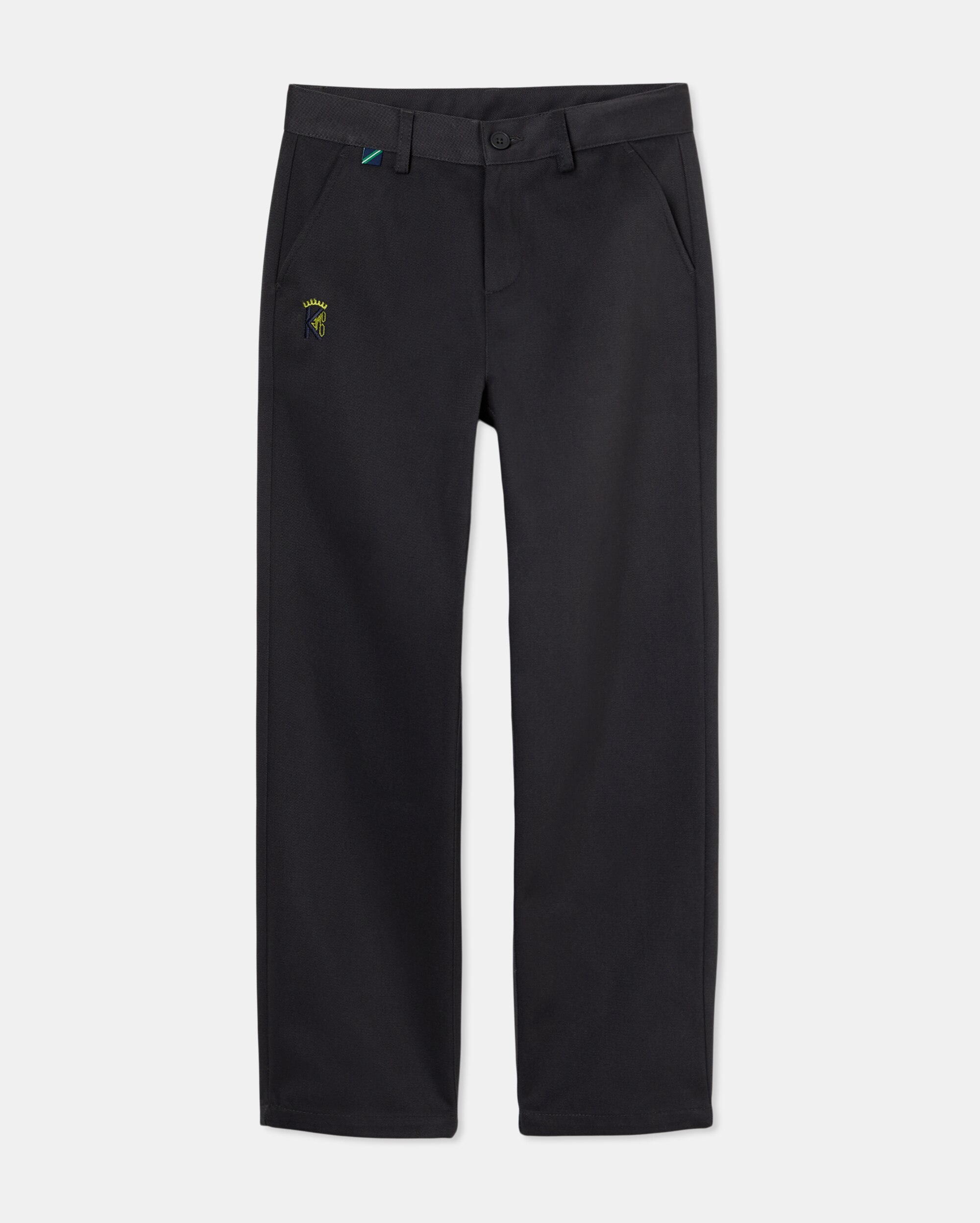 Imagen 1 de Pantalón largo chino cinturilla ajustable - Kids El Corte Inglés - Gris Gris