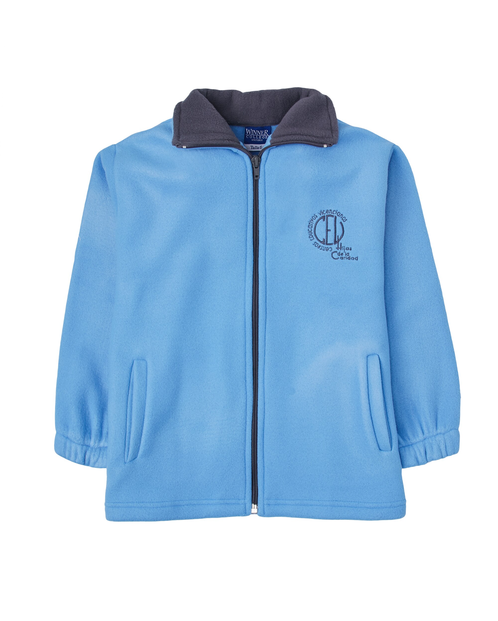 Forro polar de uniforme - RUISELL - Azul claro Azul claro-1