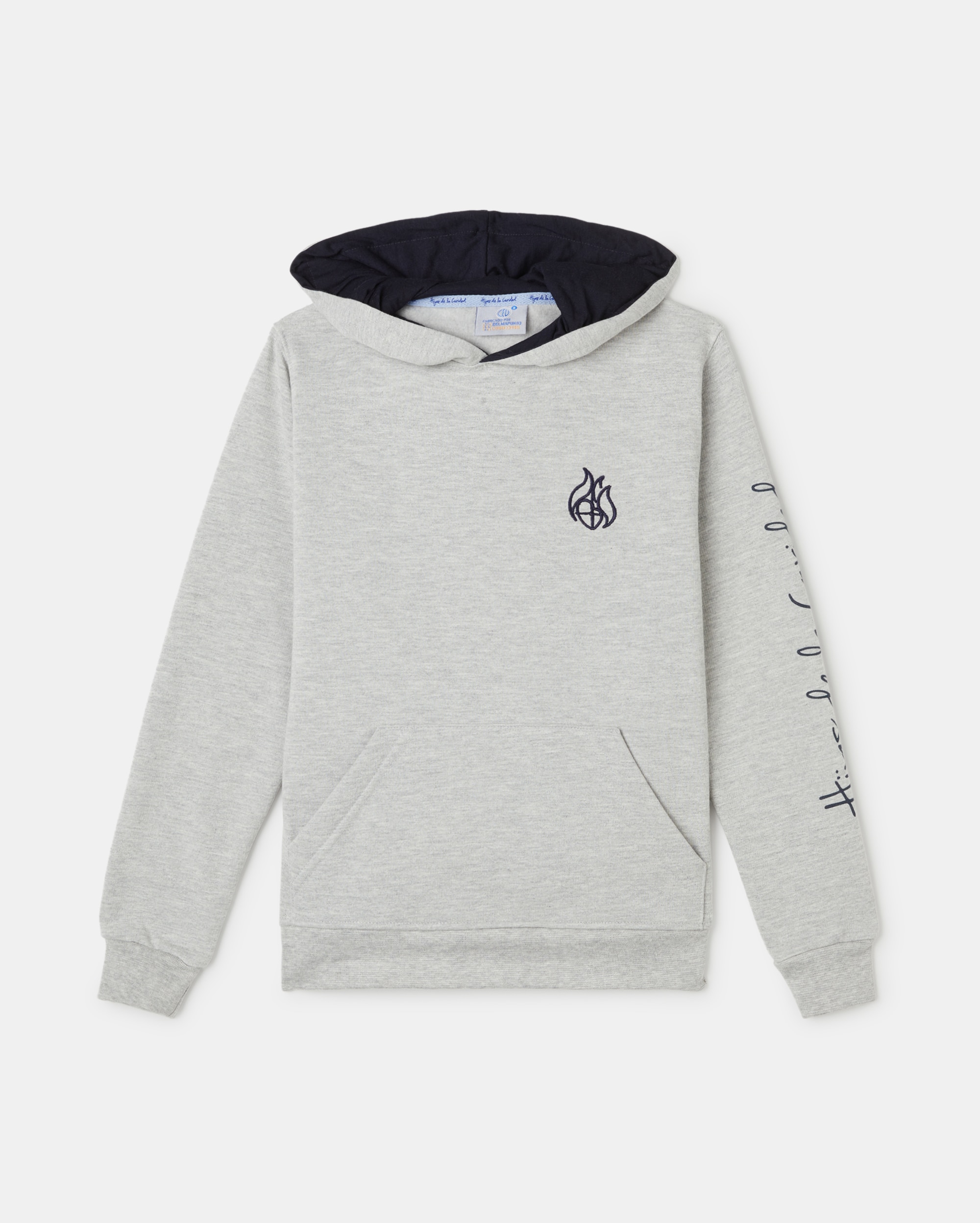 Sudadera con capucha de uniforme - DELMAPUNTO - Azul marino Azul marino-1