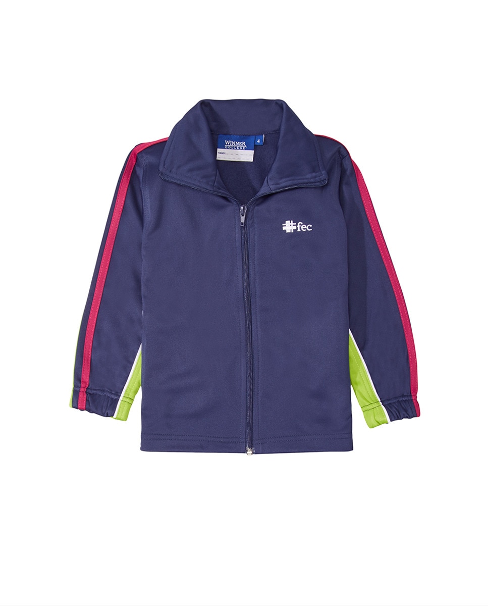 Chaqueta con cremallera poliéster - Kids El Corte Inglés - Azul marino Azul marino-3