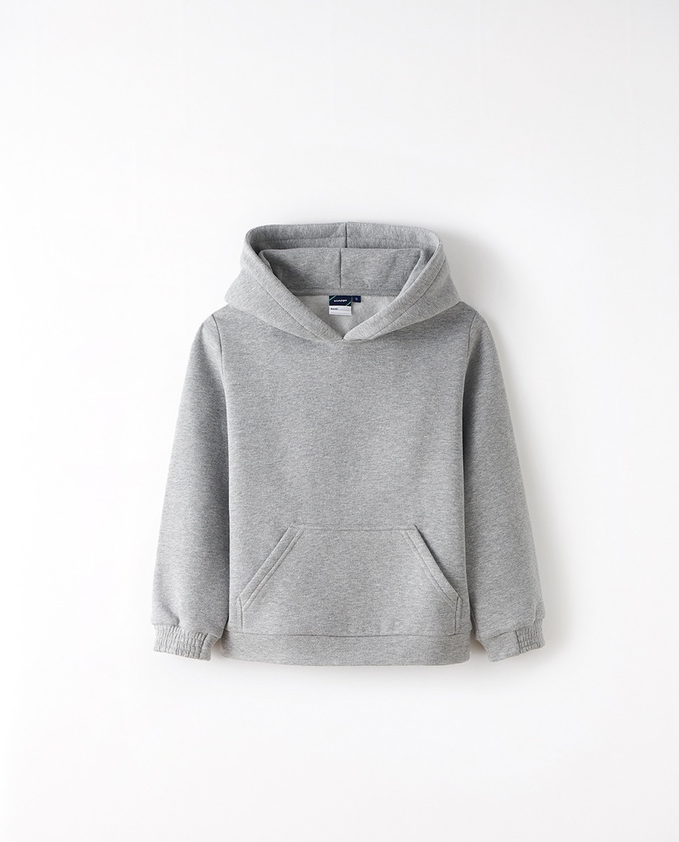 Sudadera capucha y bolsillo delantero - Kids El Corte Inglés - Gris Gris-3