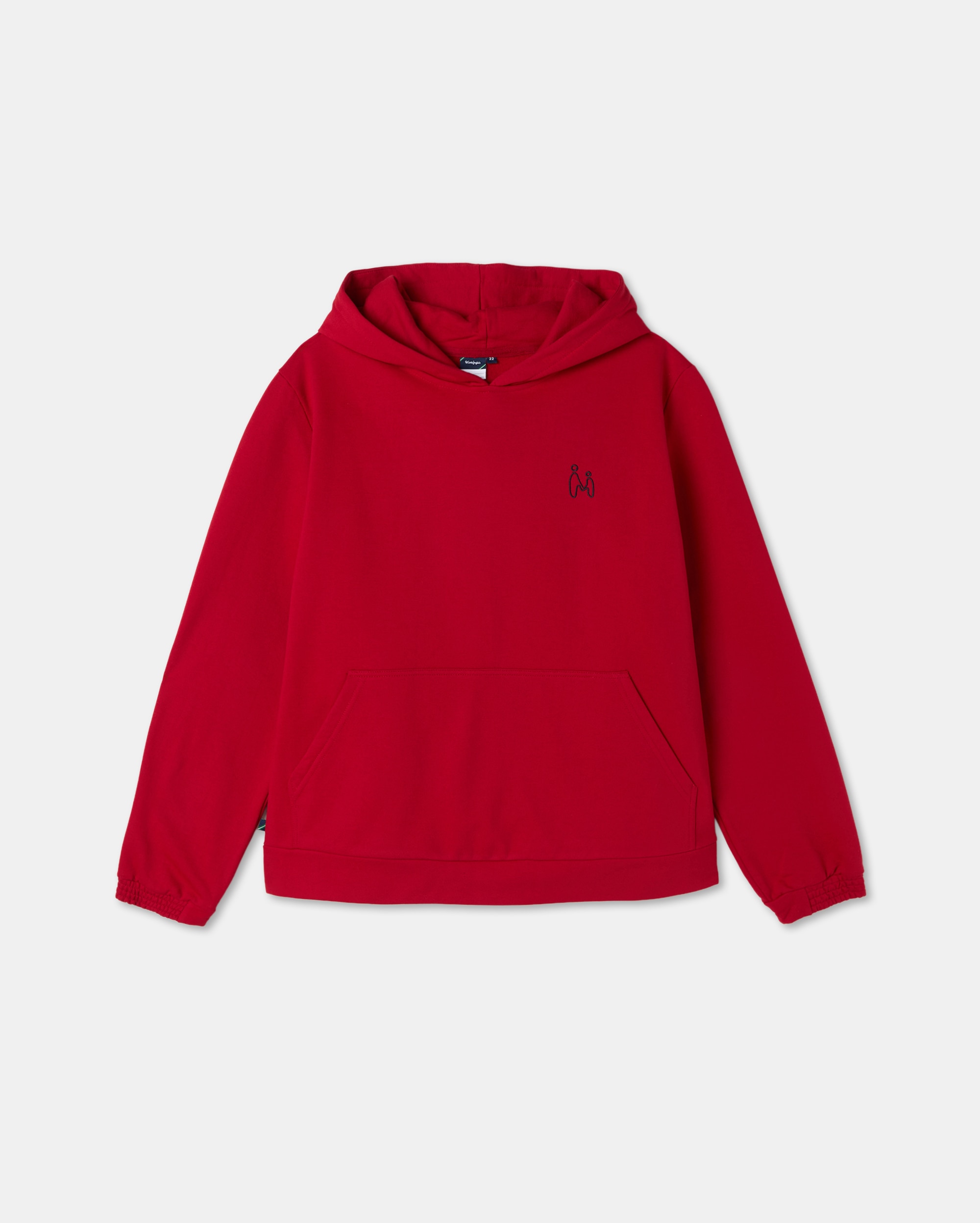 Sudadera capucha bolsillo de uniformes - Kids El Corte Inglés - Rojo Rojo-1