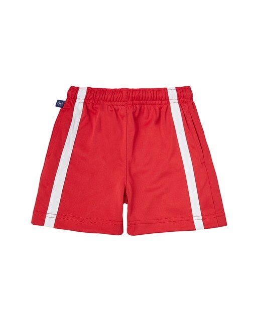 Imagen 0 de Bermuda deporte poliéster con raya lateral Multicolor