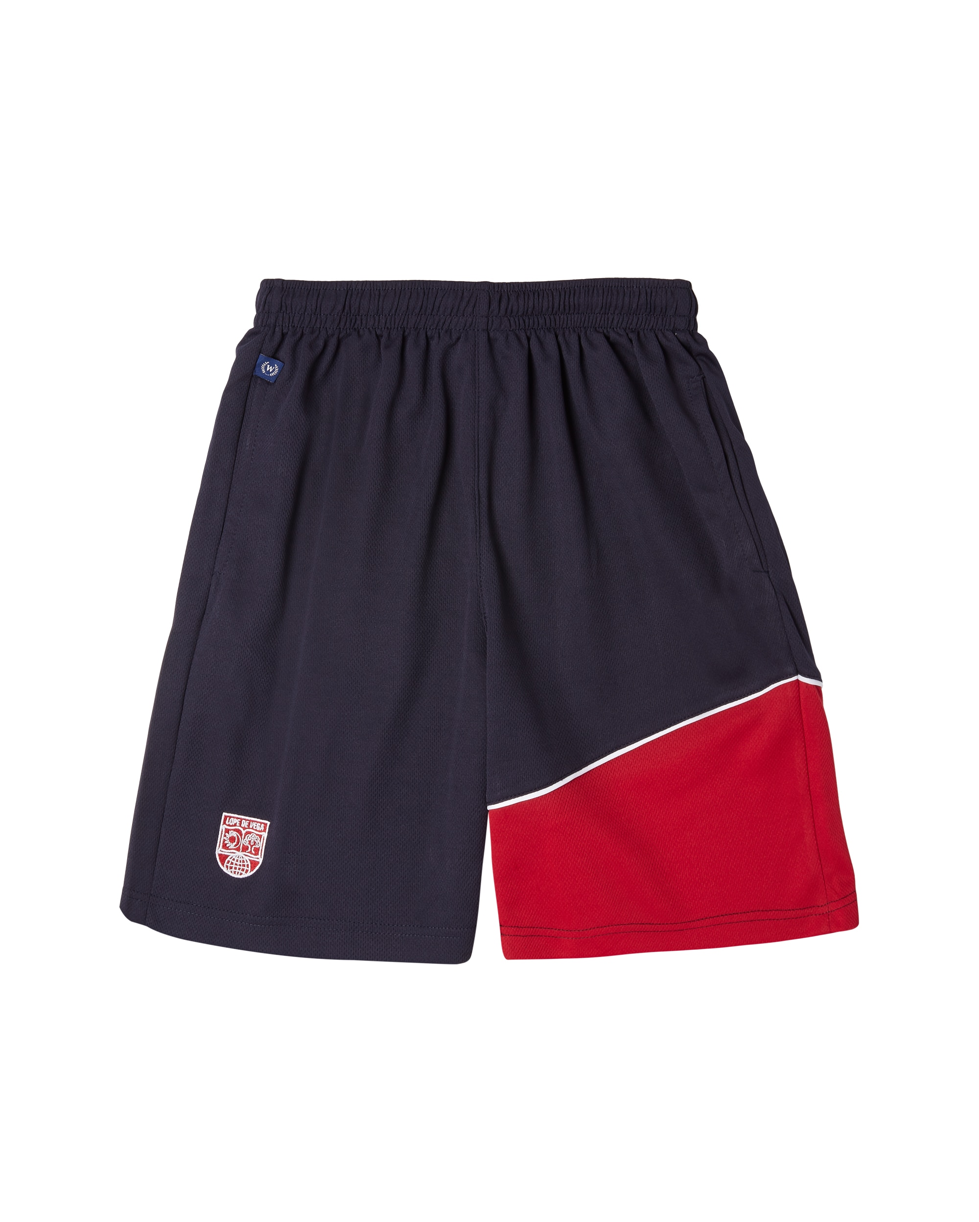 Imagen 0 de Bermuda de uniforme marino y granate Multicolor