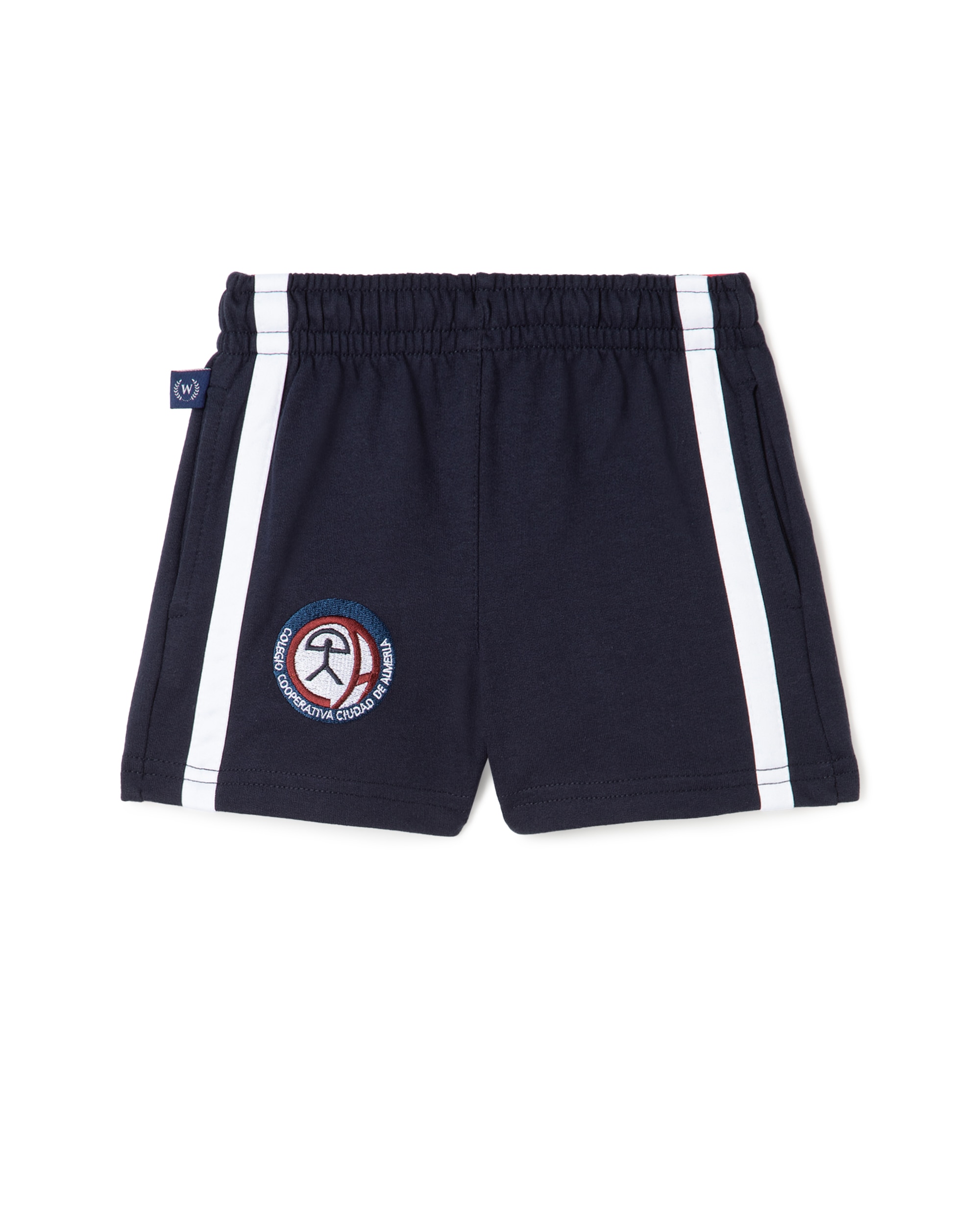 Bermuda deportiva de uniforme en marino y rojo - Kids El Corte Inglés - Multicolor Multicolor-1